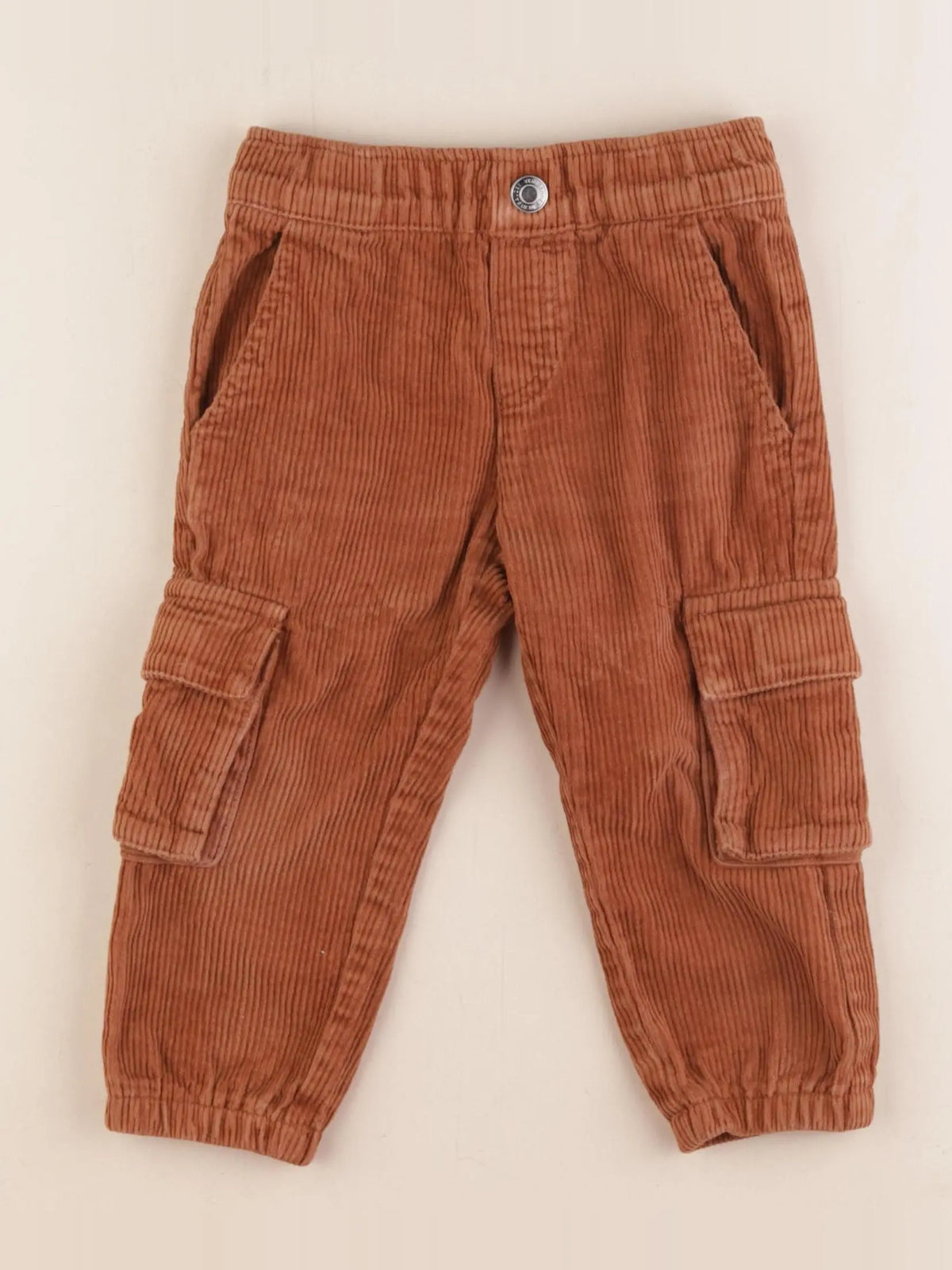 Vertbaudet - pantalon marron - 2 ans