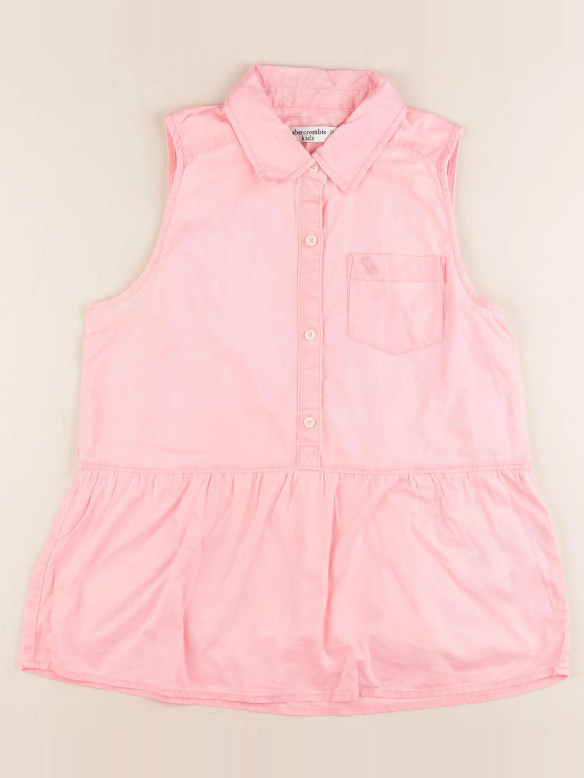 Abercrombie - blouse rose - 13/14 ans