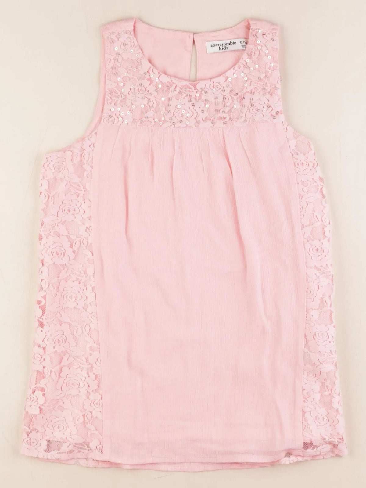 Abercrombie - blouse rose - 13/14 ans