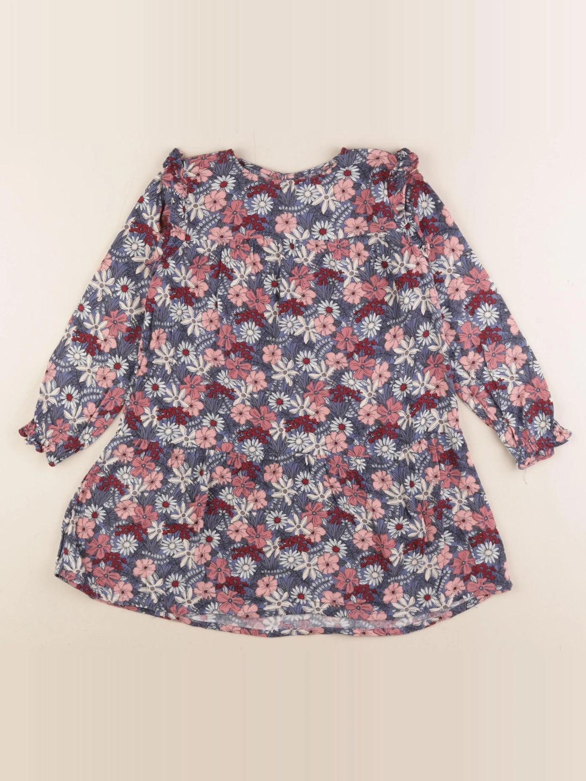 Vertbaudet - robe bleu - 6 ans