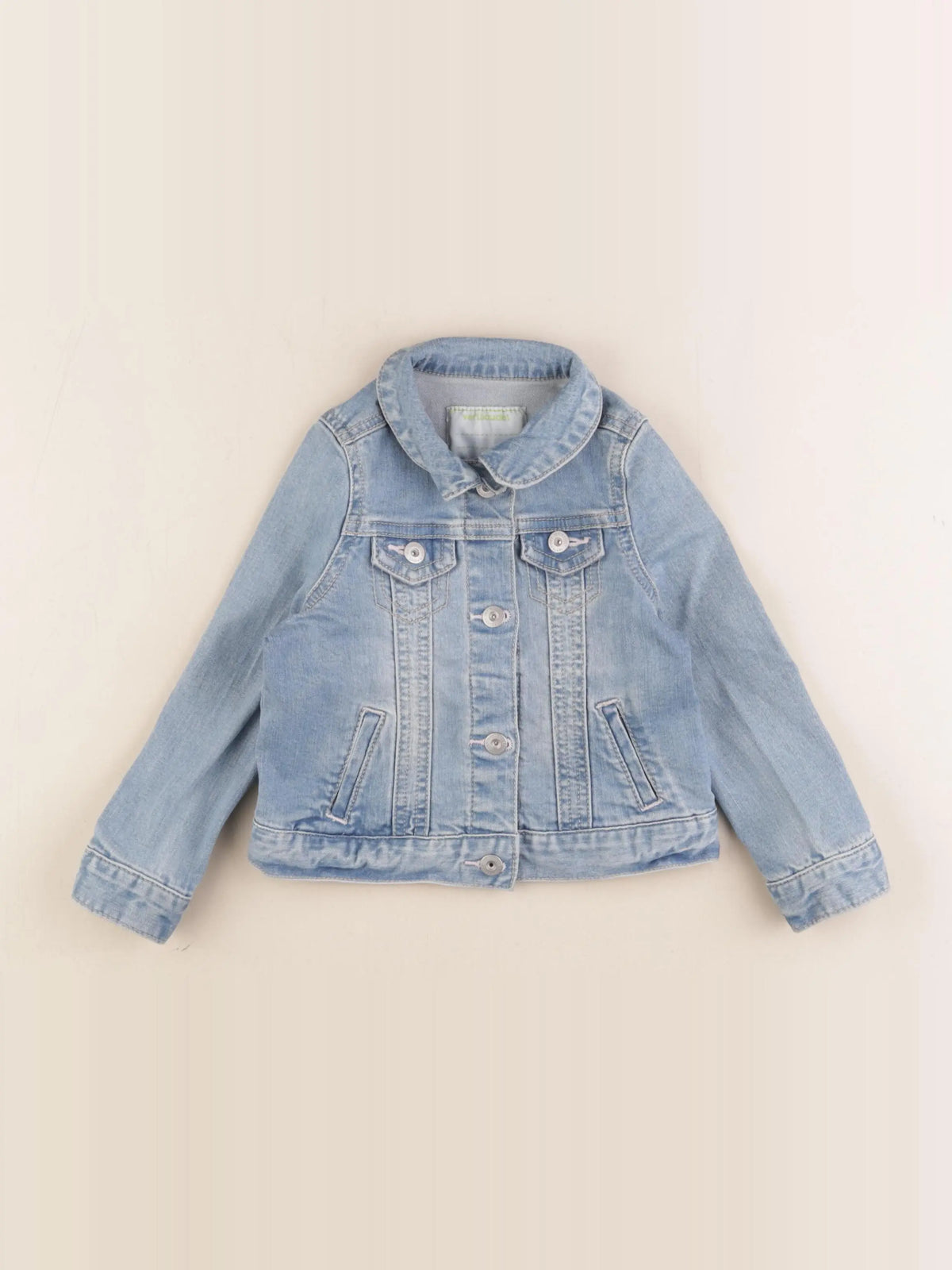 Vertbaudet - veste bleu - 3 ans
