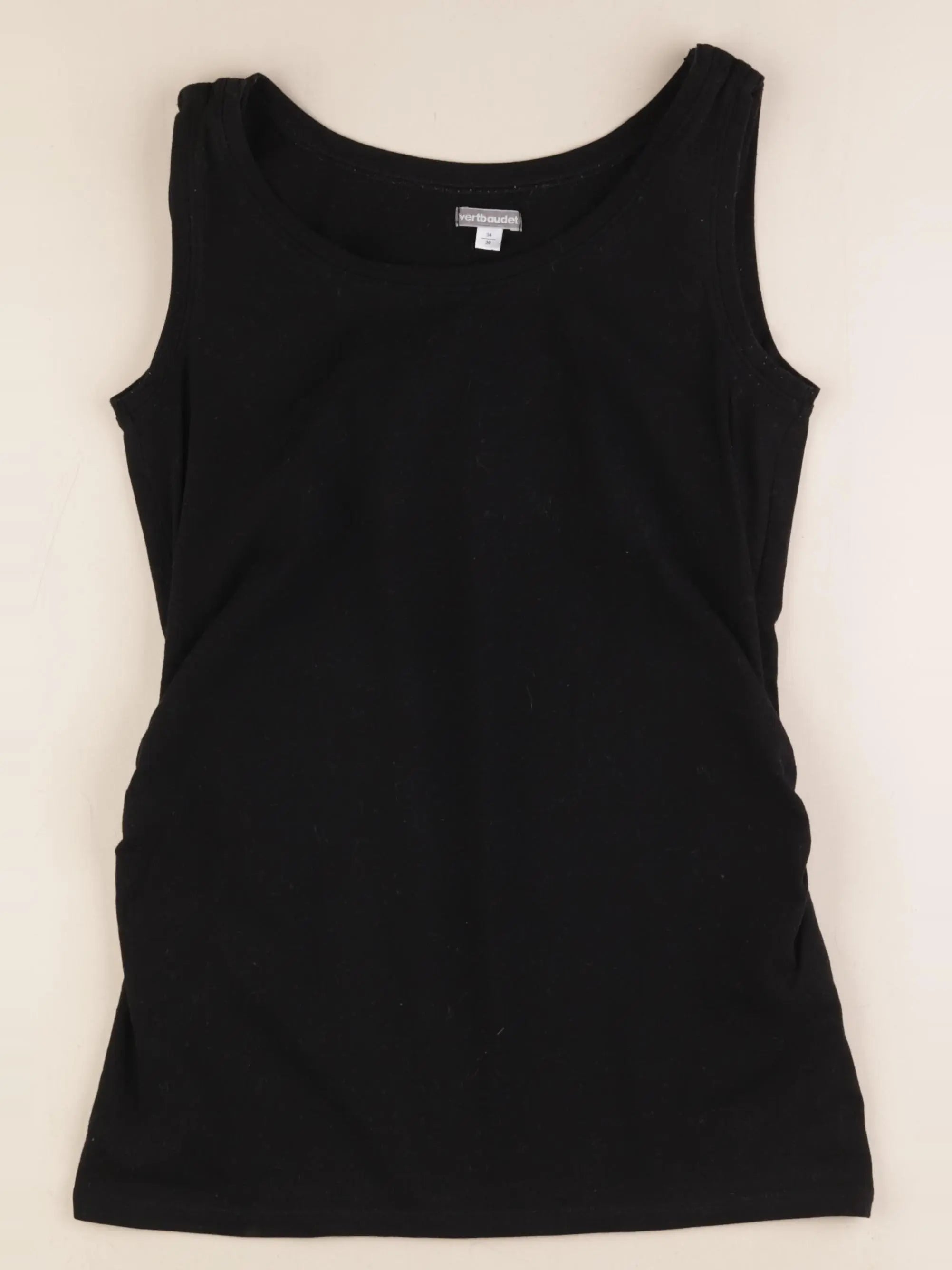 Vertbaudet - débardeur grossesse noir - 34 à 36