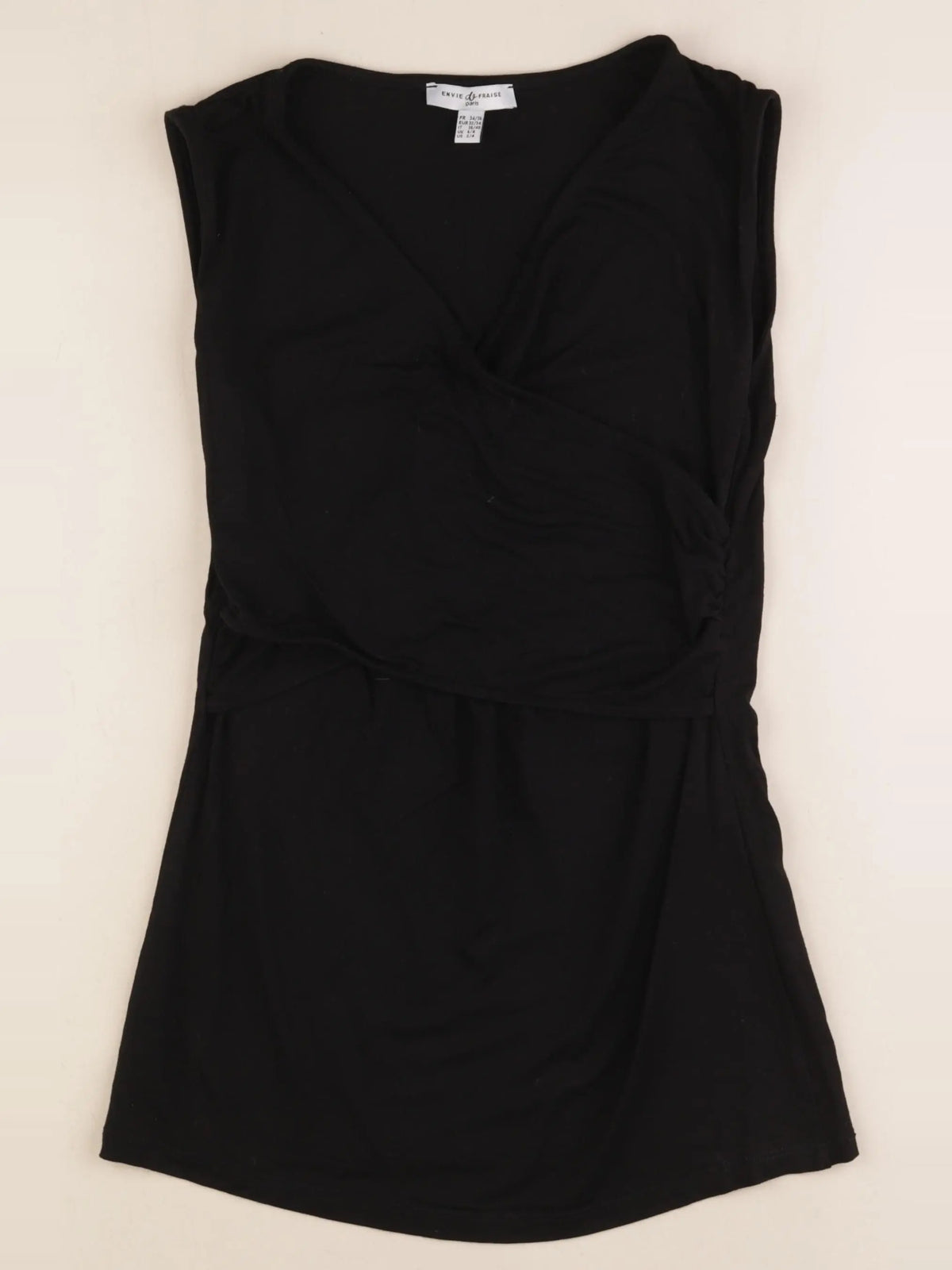 Envie de fraise - blouse grossesse noir - 34 à 36