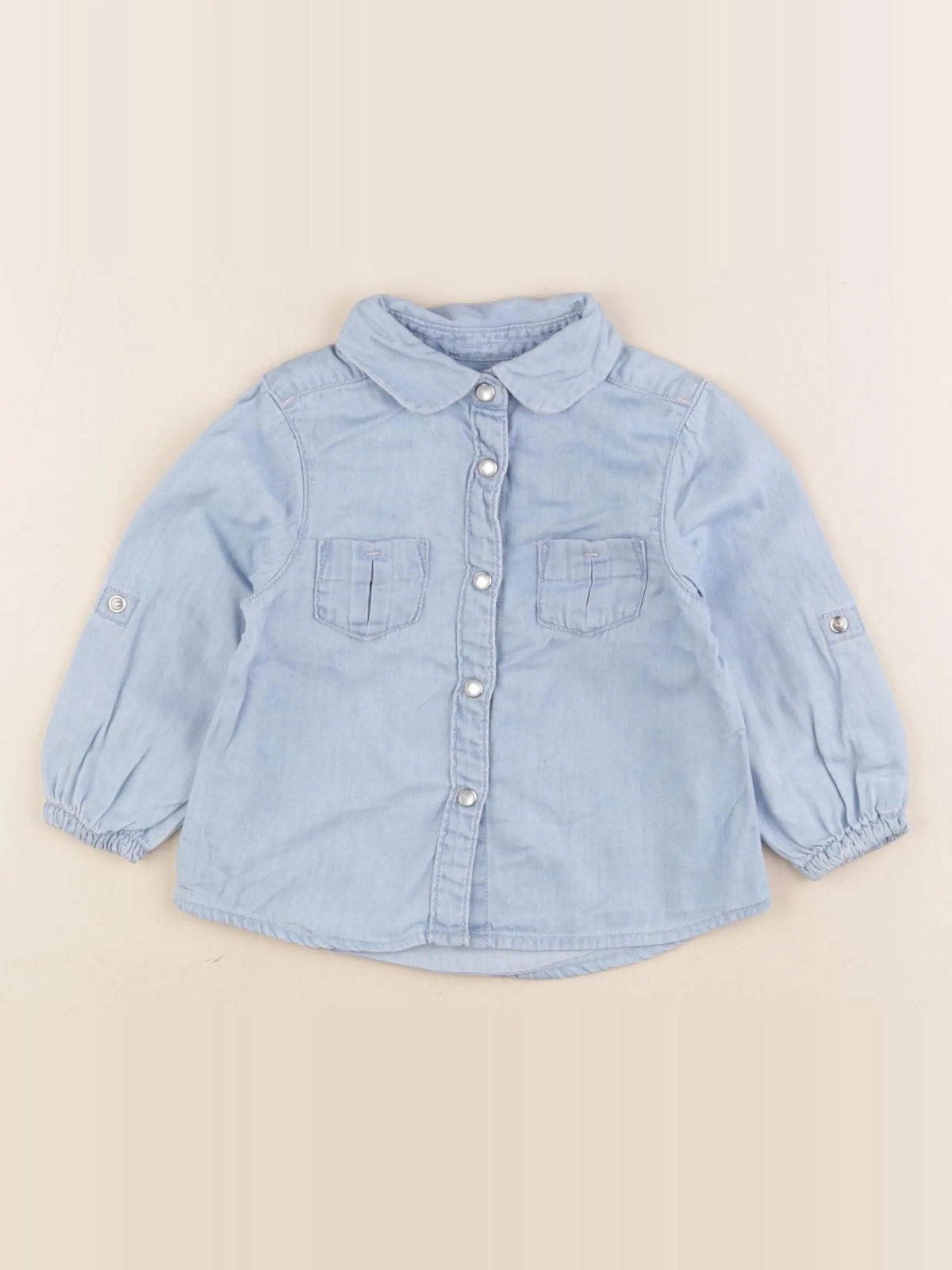 Zippy - blouse bleu - 9/12 mois