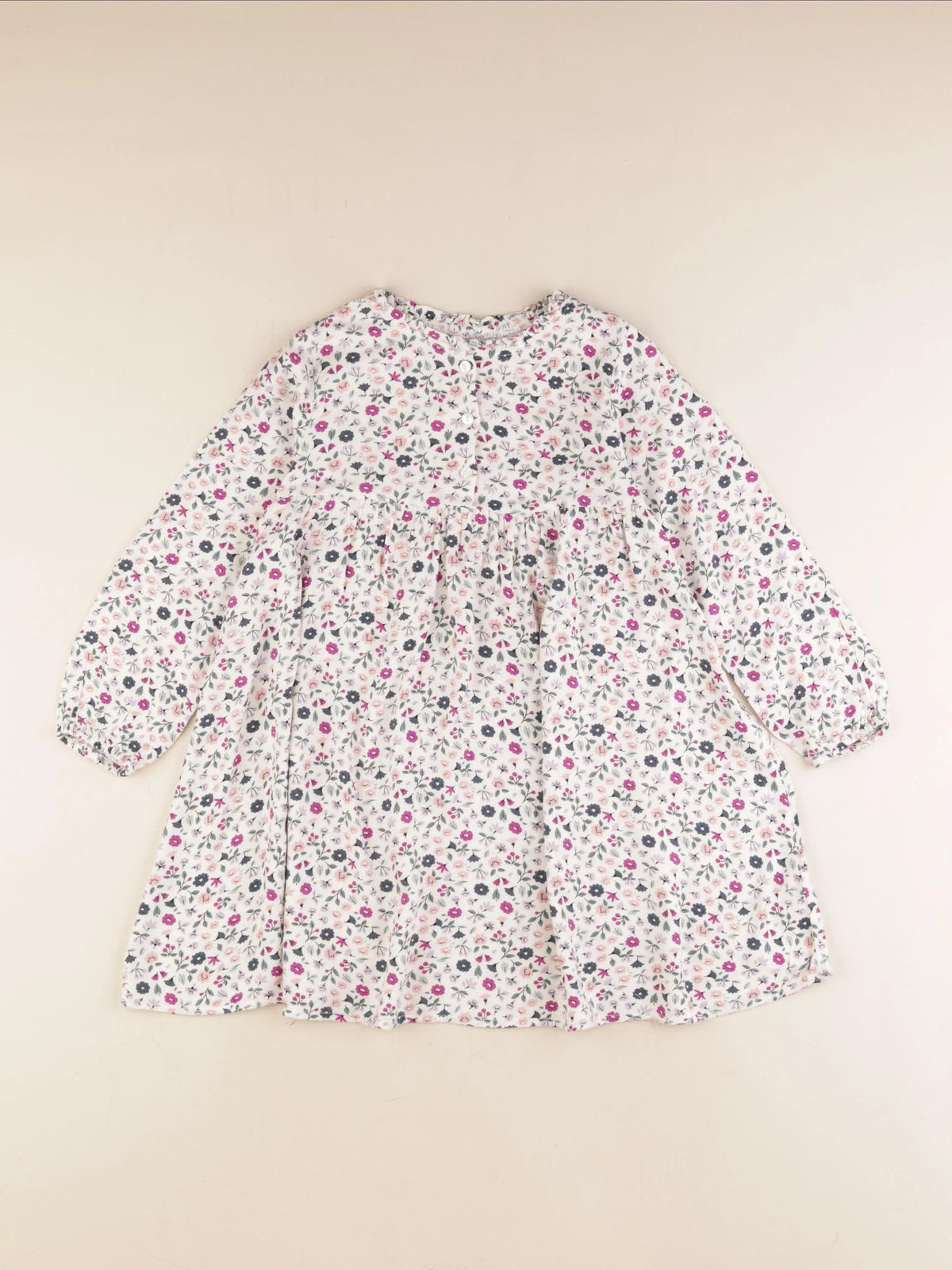 Vertbaudet - robe multicolore - 6 ans