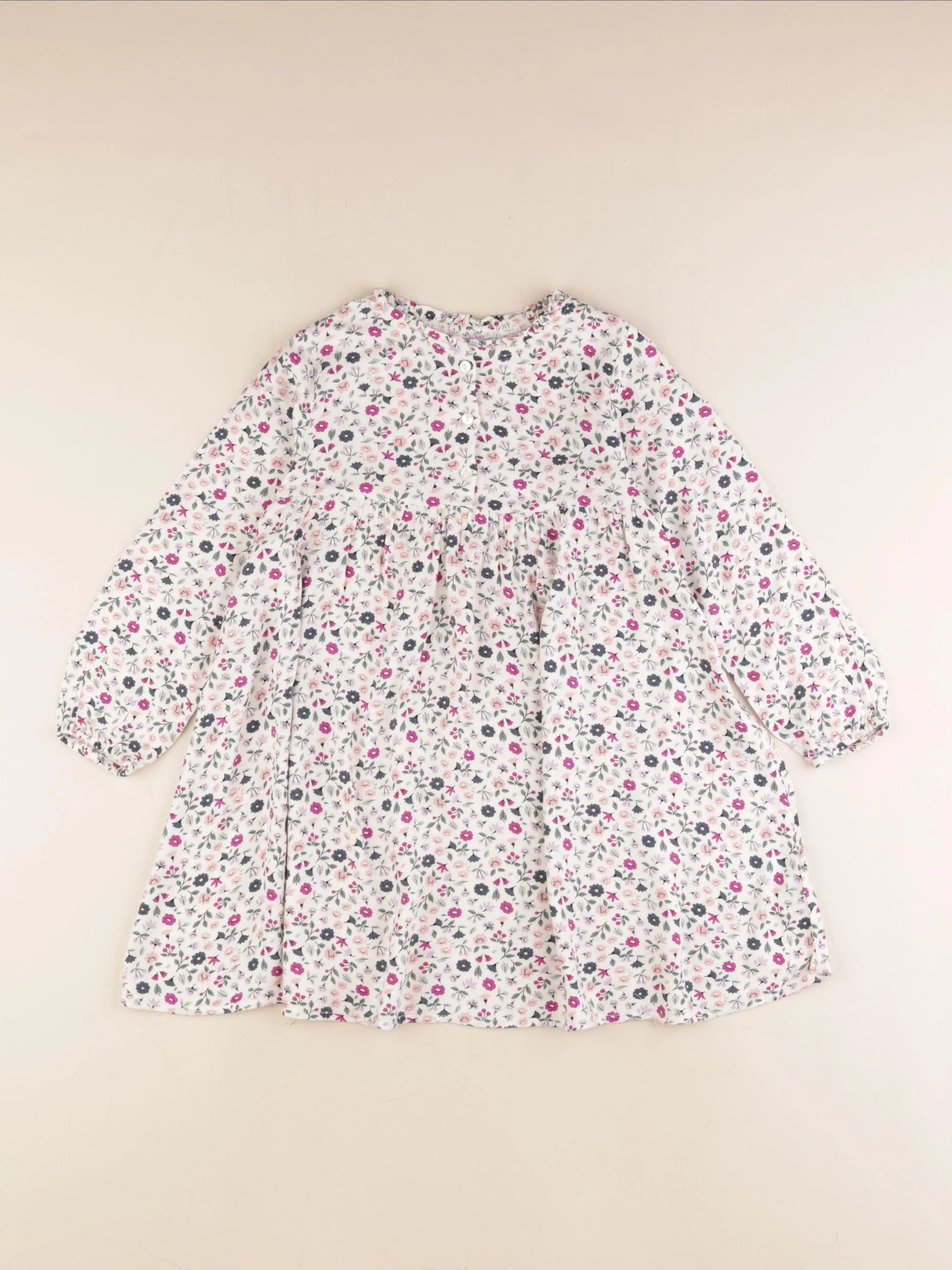 Vertbaudet - robe multicolore - 6 ans
