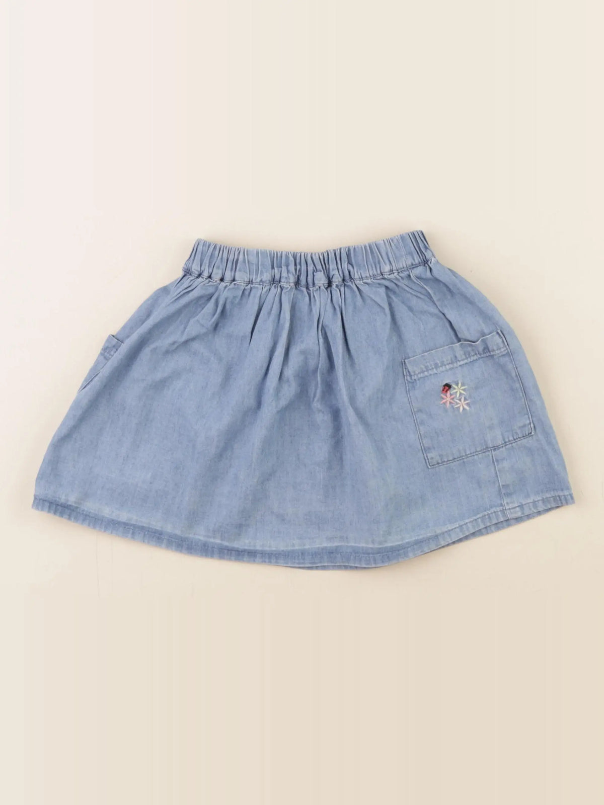 Vertbaudet - jupe bleu - 2 ans