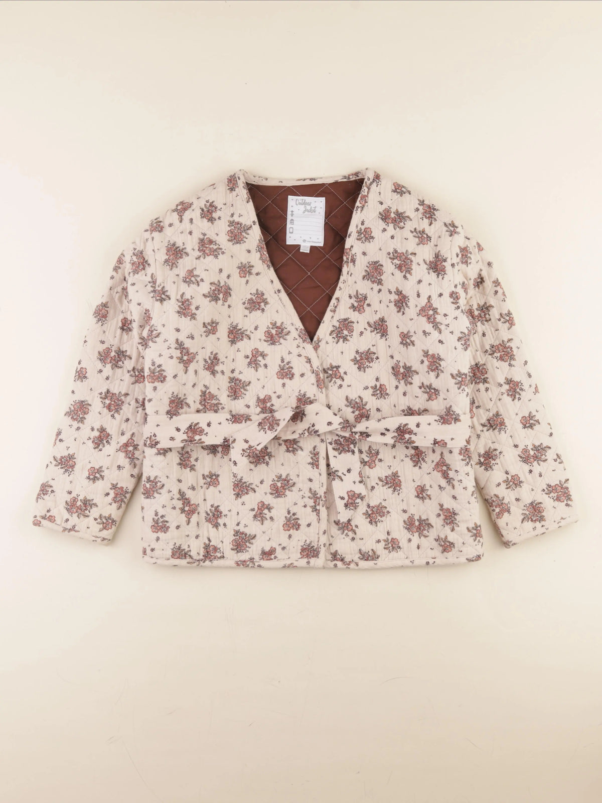 Vertbaudet - veste beige - 10 ans