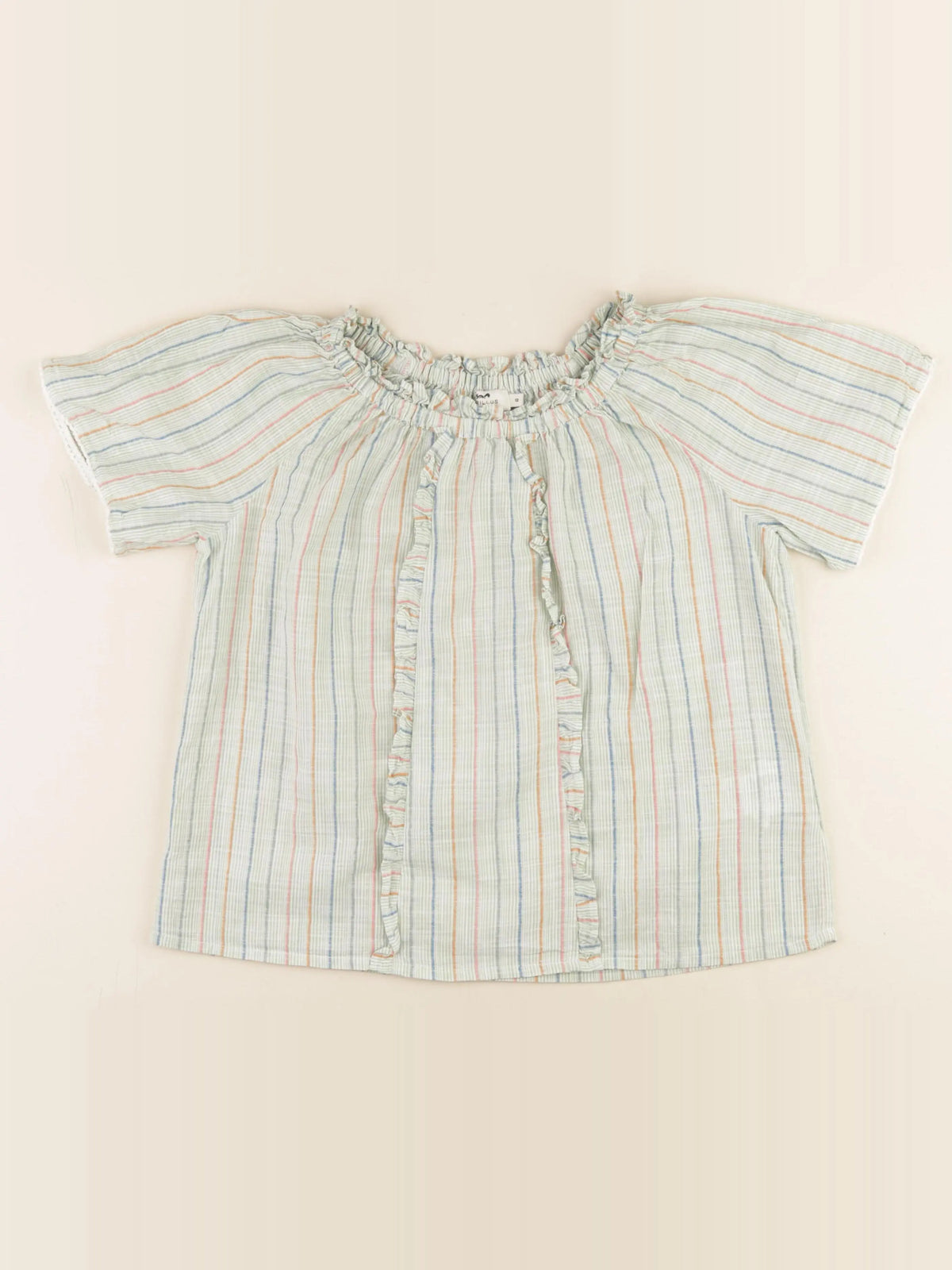 Cyrillus - blouse vert - 12 ans