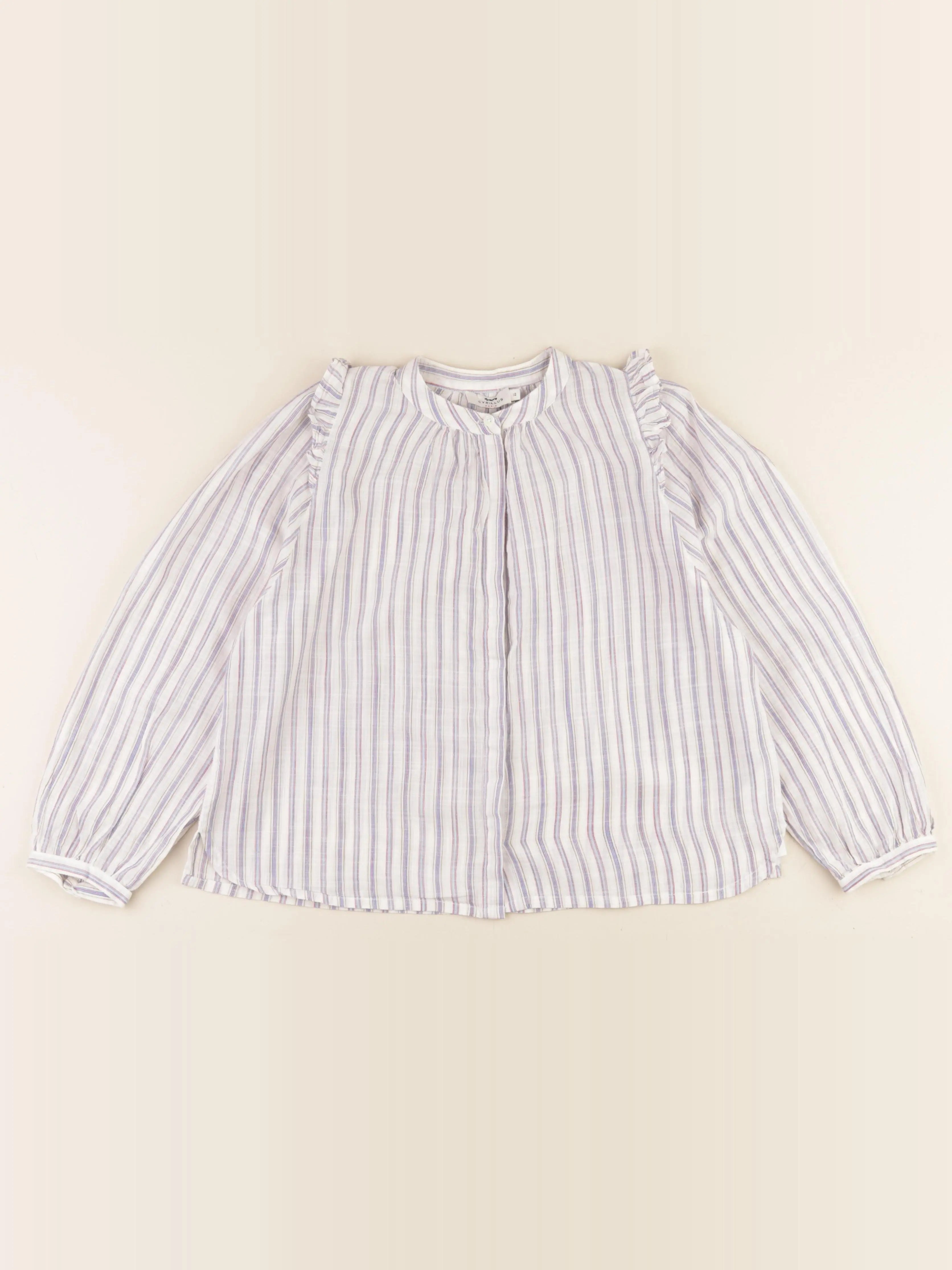 Cyrillus - blouse multicolore - 12 ans