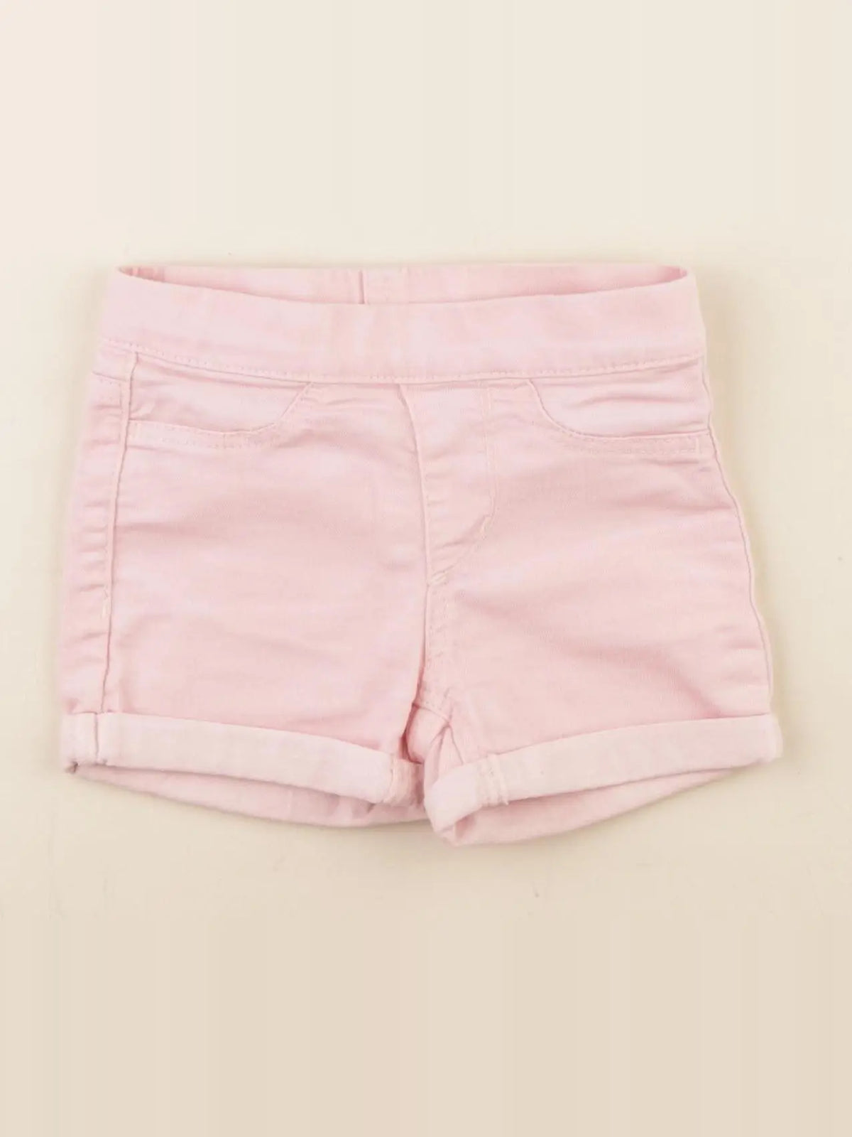 H&M - short rose - 18/24 mois