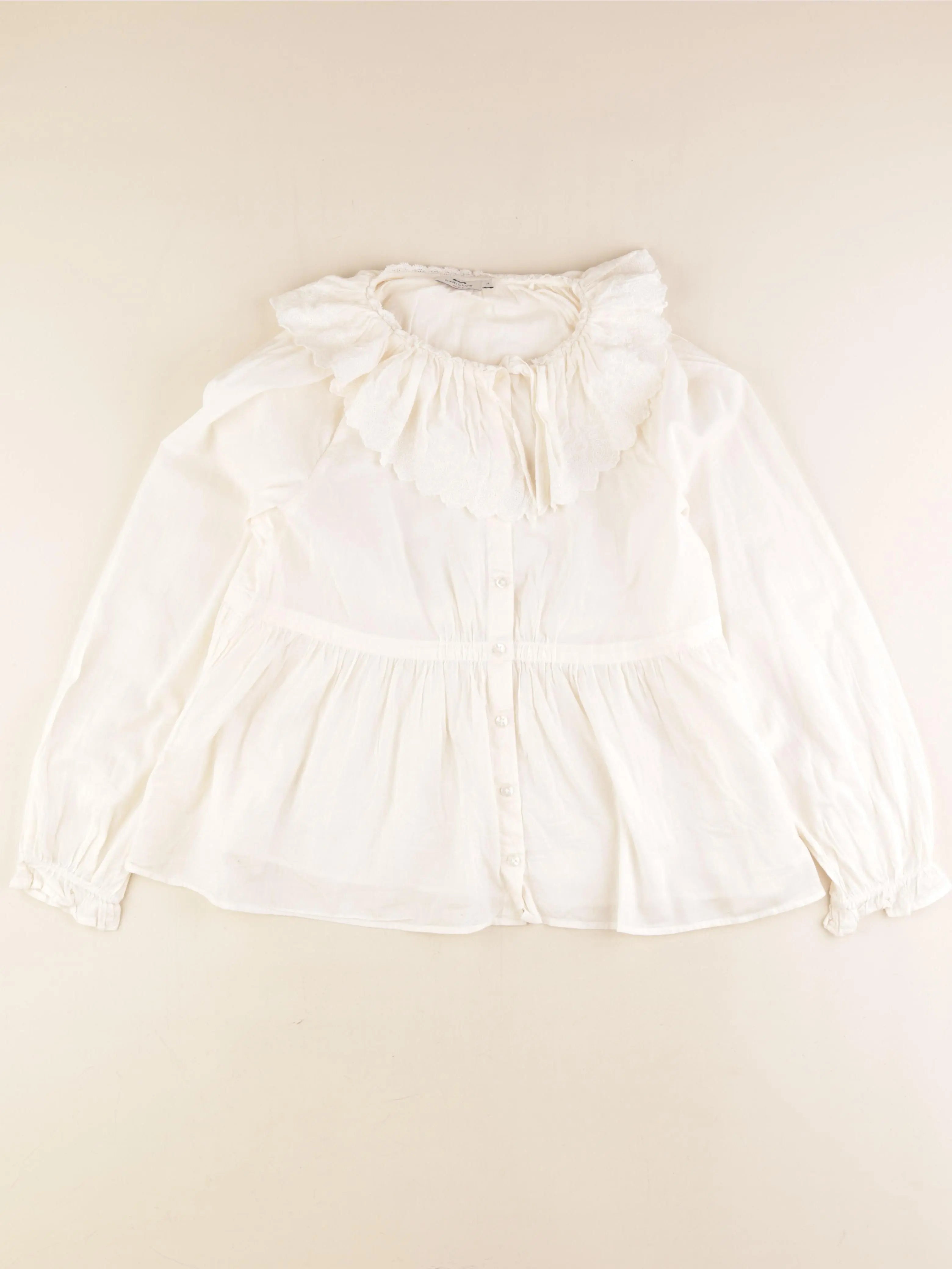 Cyrillus - blouse beige - 14 ans