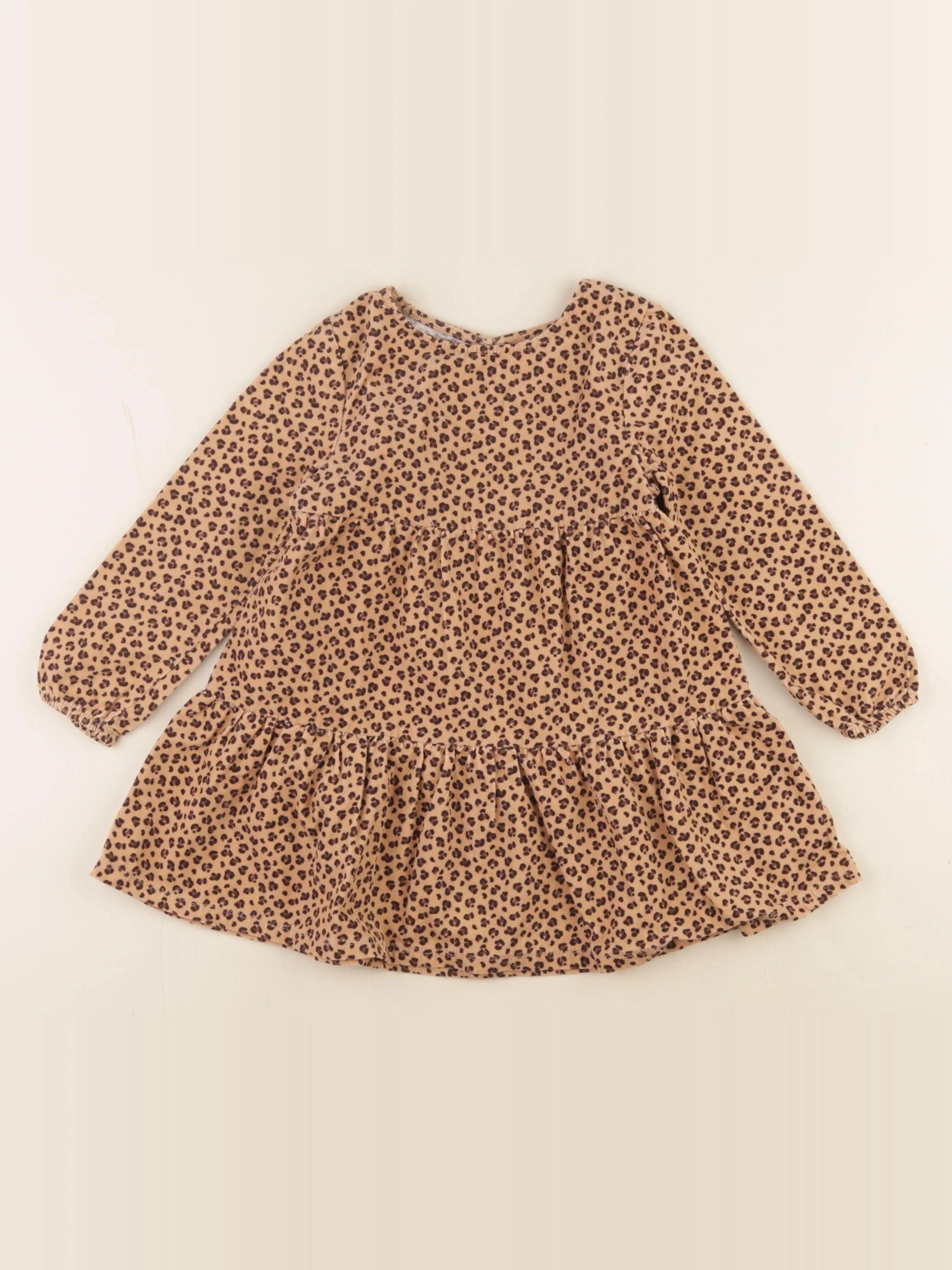 Okaidi - robe marron - 3 ans