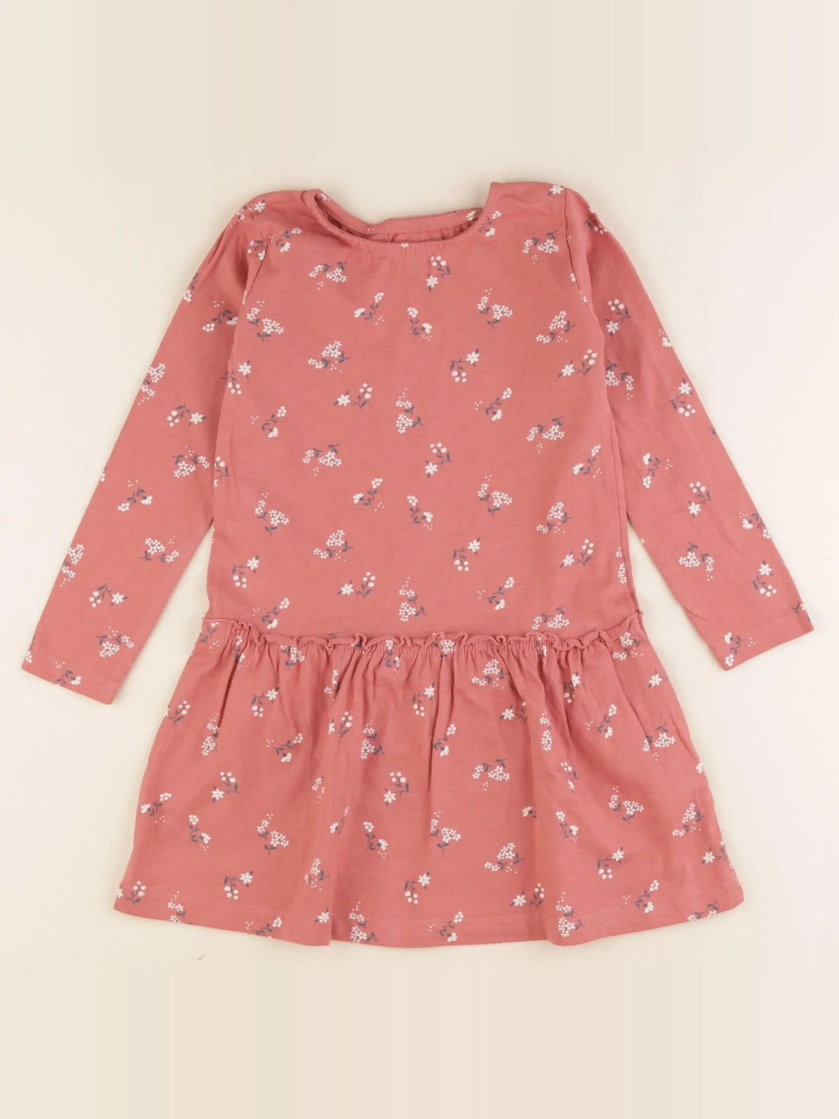 Vertbaudet - robe rose - 4 ans