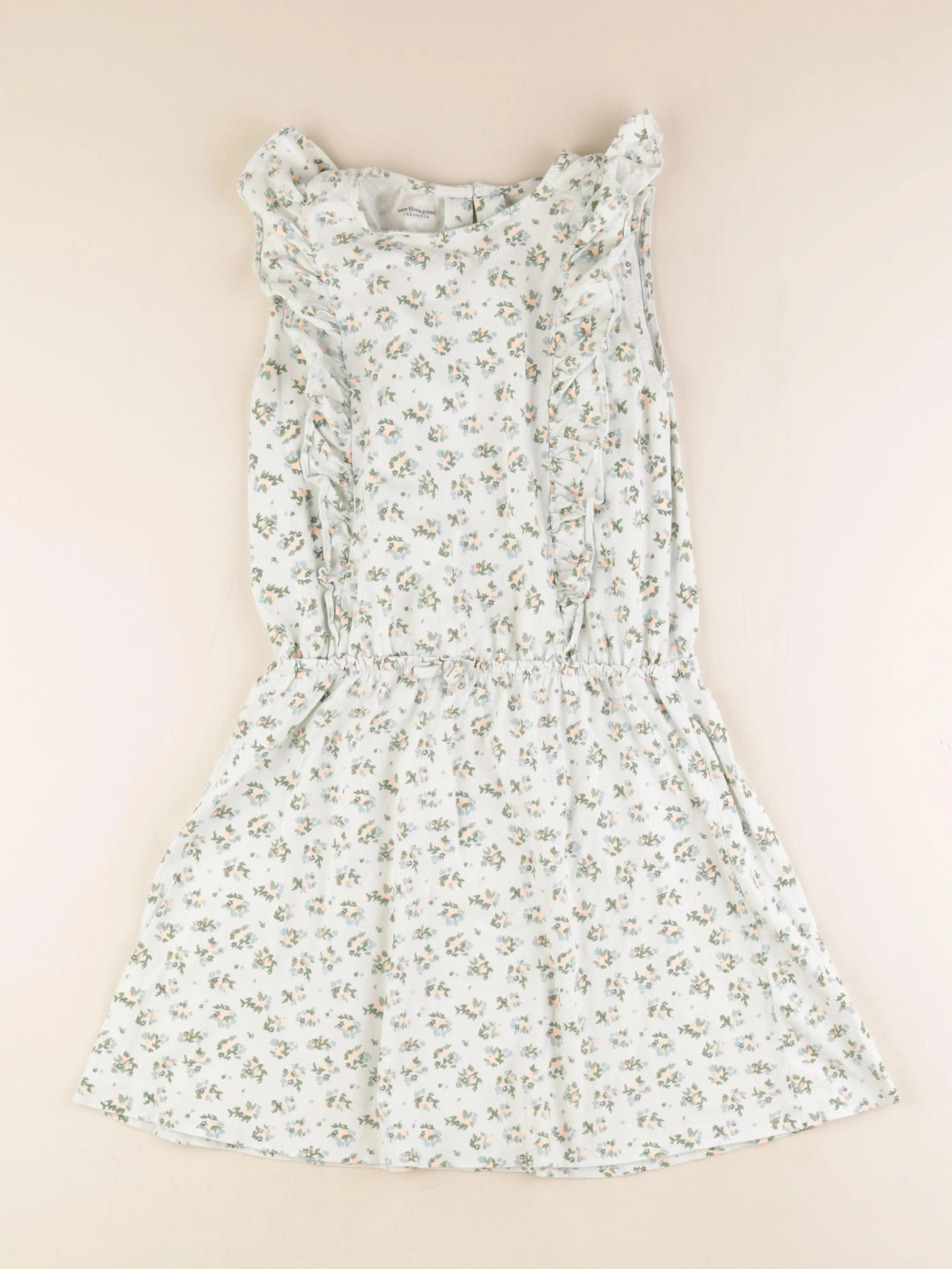 Vertbaudet - robe vert - 12 ans
