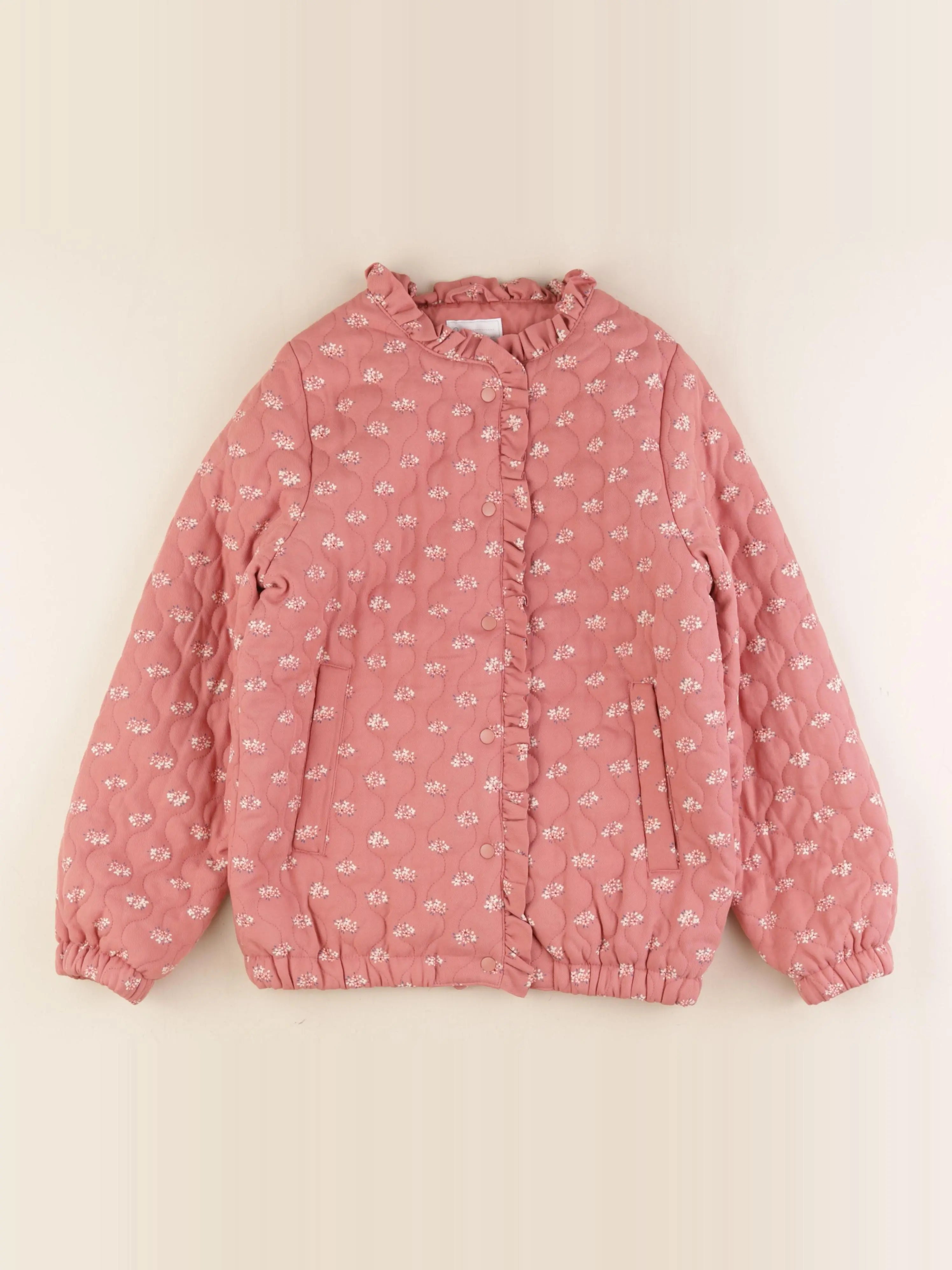 Vertbaudet - veste rose - 12 ans