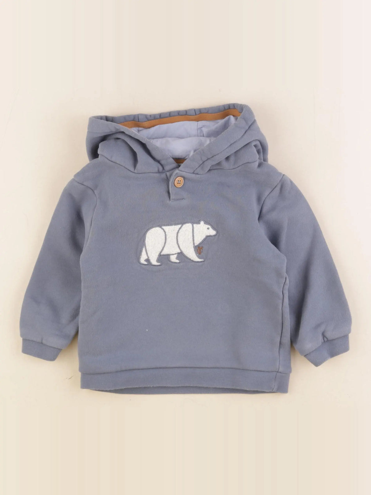 Cyrillus - sweat bleu - 24 mois