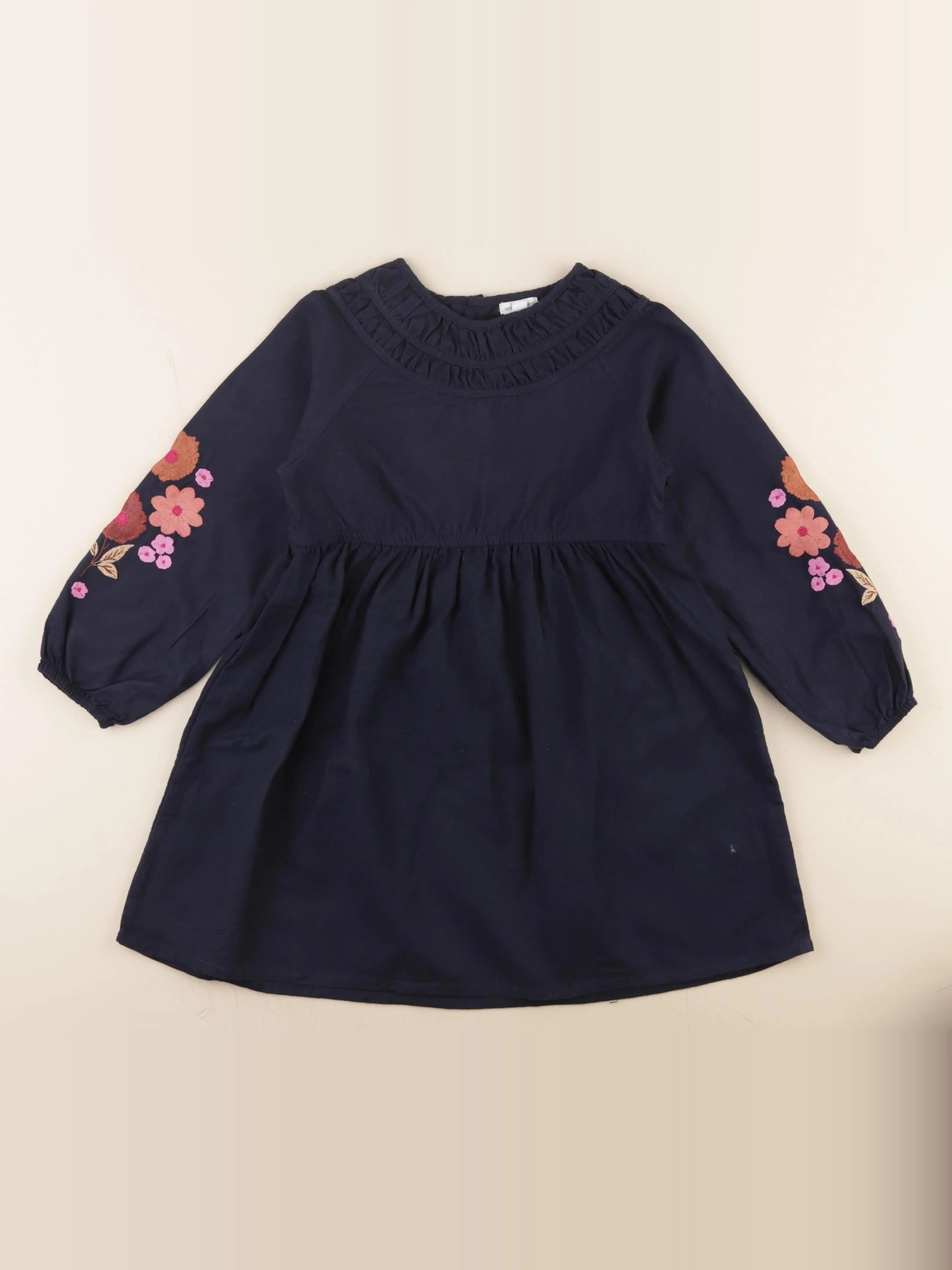Vertbaudet - robe bleu - 8 ans