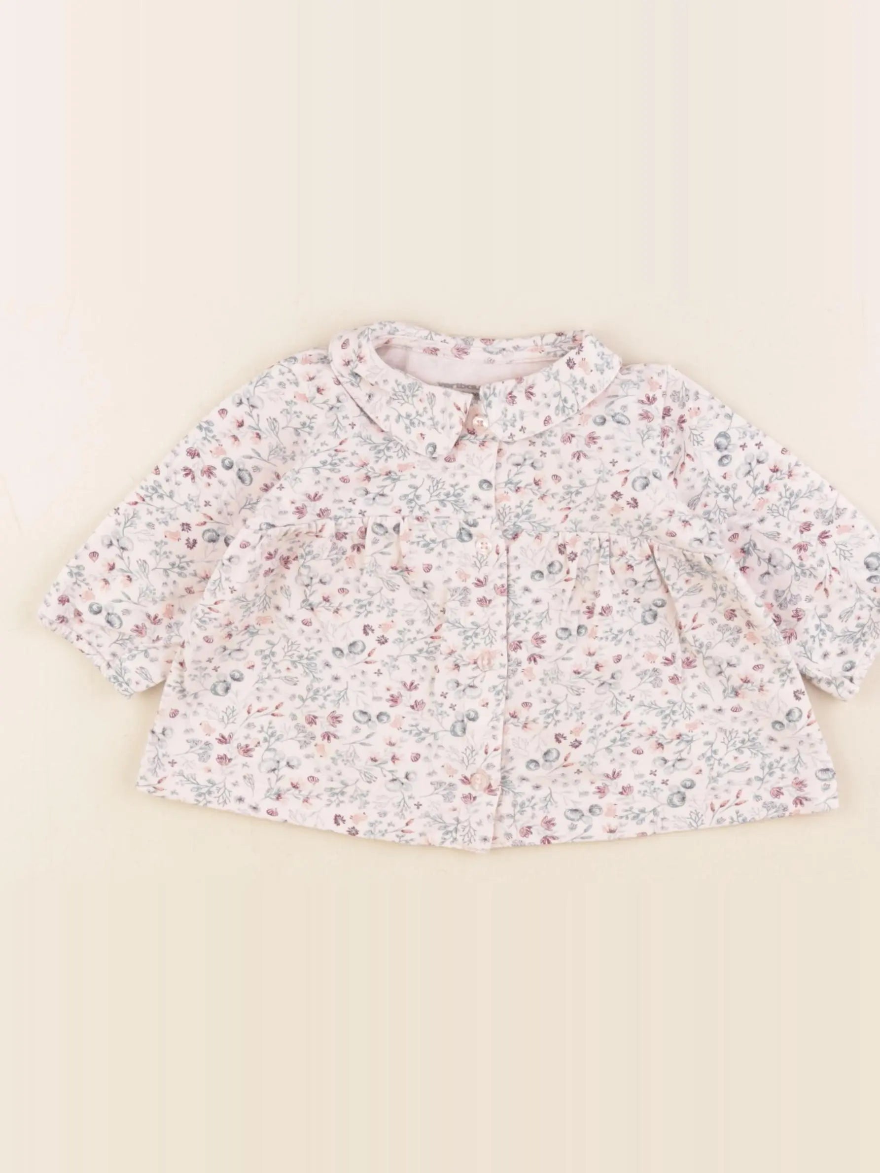Vertbaudet - tee-shirt rose - 3 mois