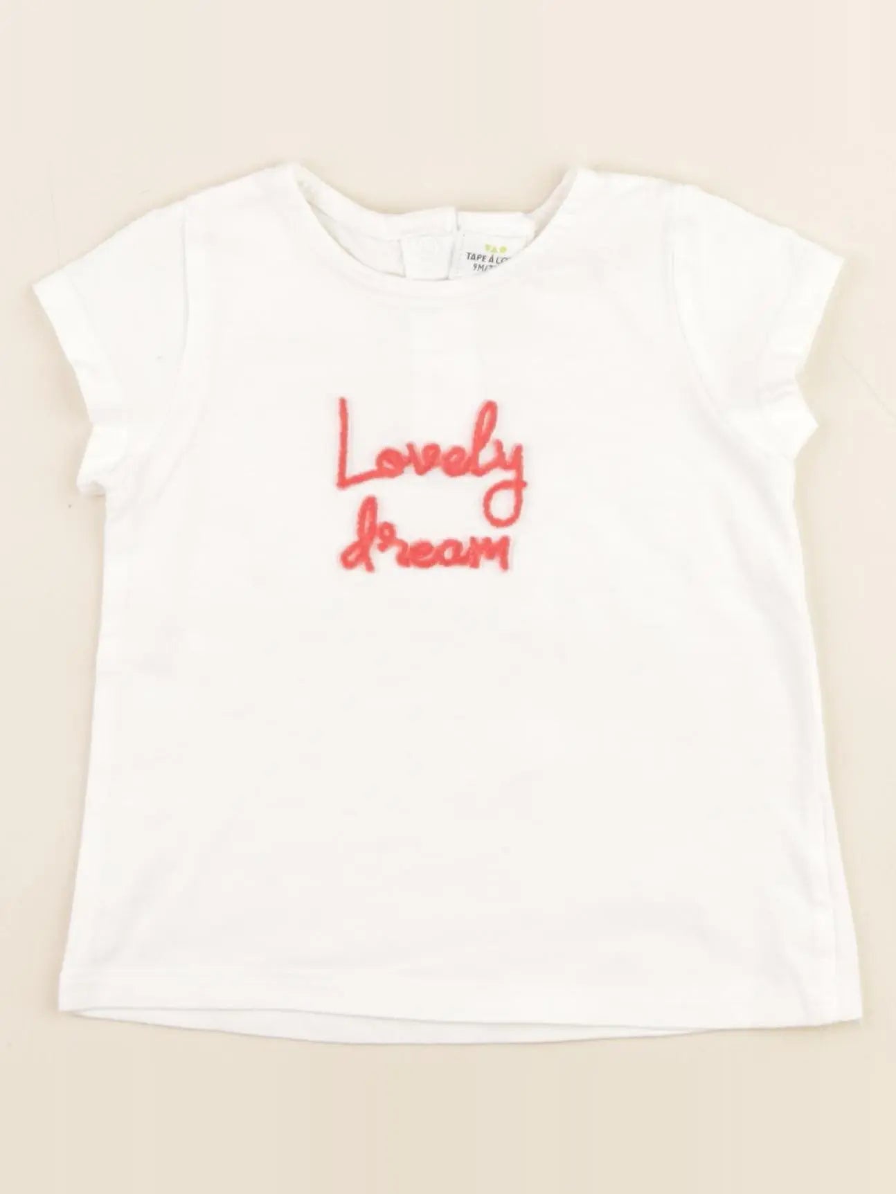 Tape à l'oeil - tee-shirt blanc - 9 mois