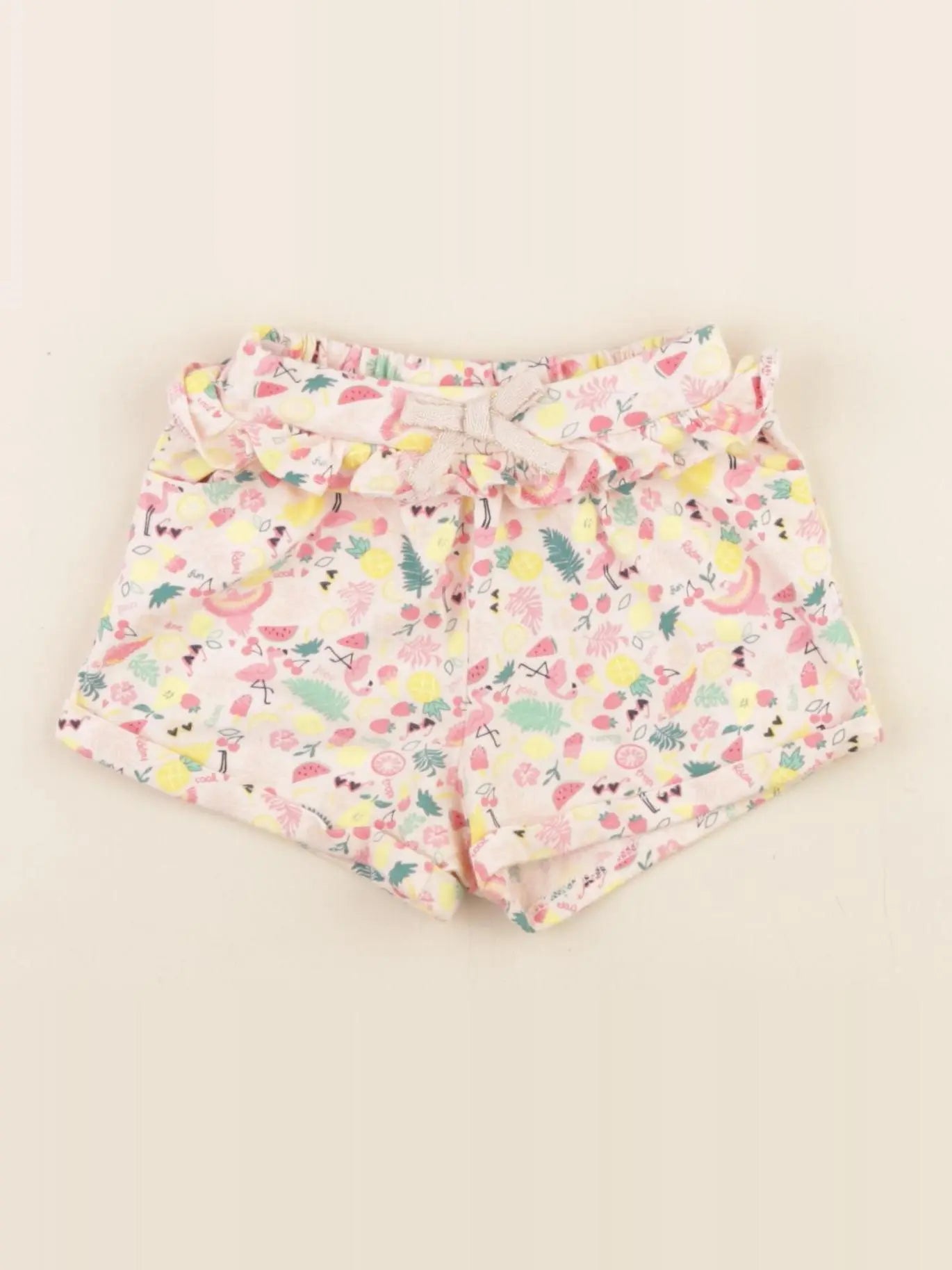 Tape à l'oeil - short rose - 9 mois