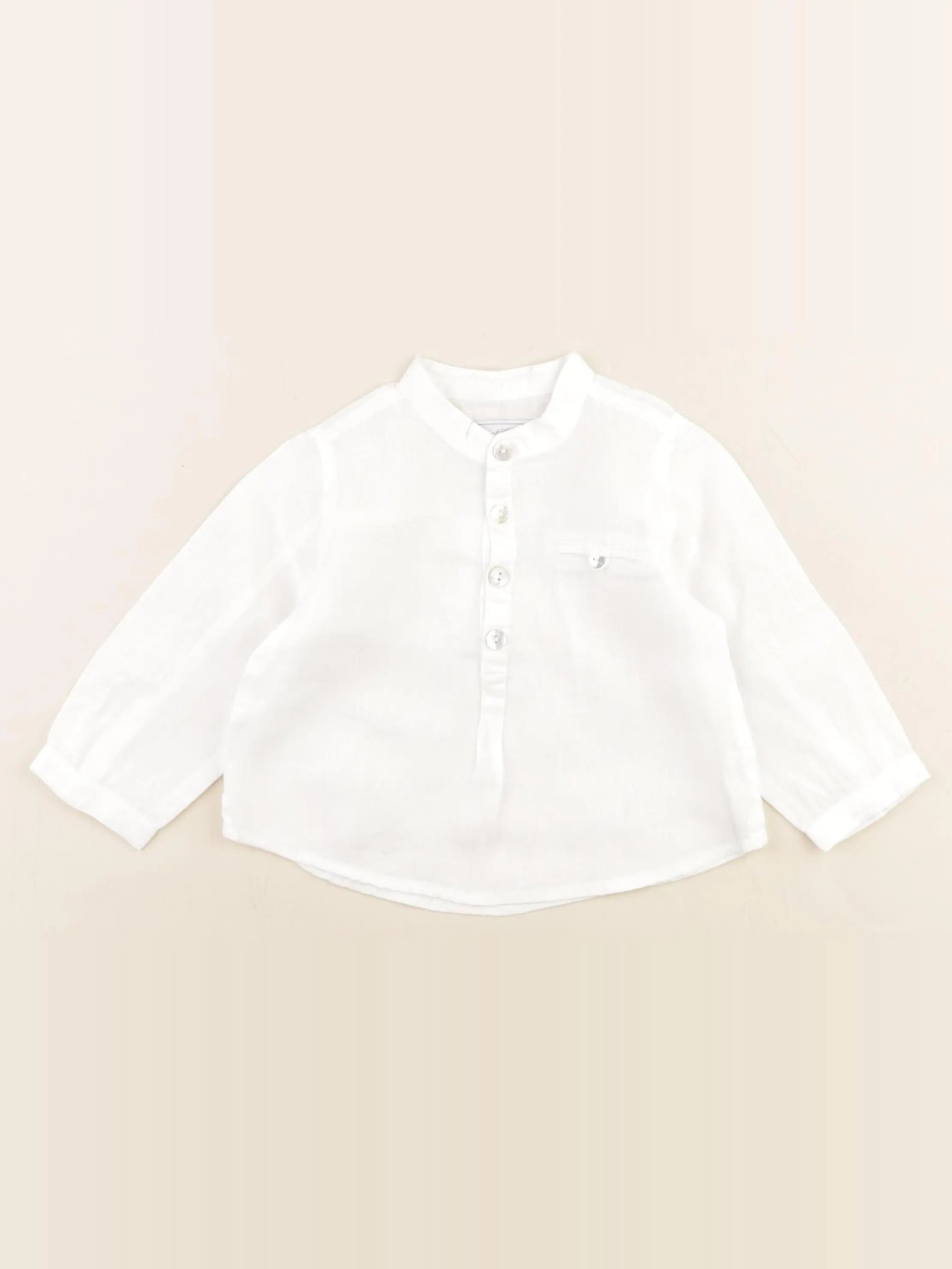 Tartine & Chocolat - chemise blanc - 1 an