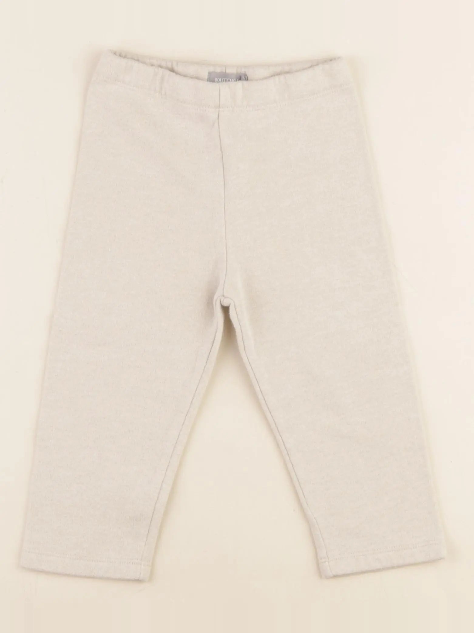 Boutchou - legging doublé beige - 12 mois