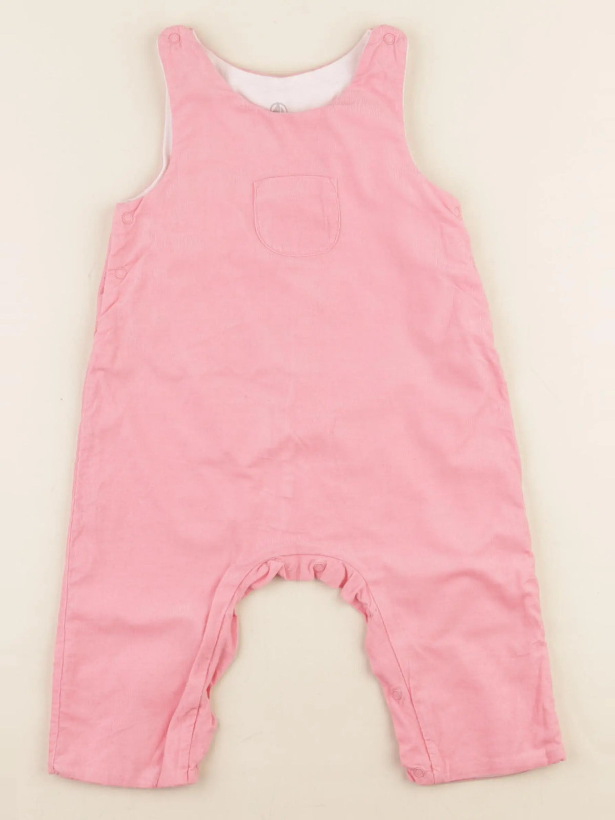 Petit Bateau - salopette rose - 6 mois