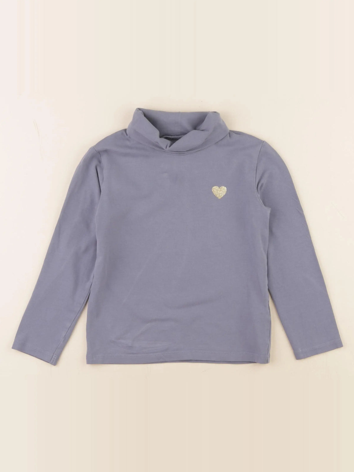 Vertbaudet - sous-pull bleu - 6 ans