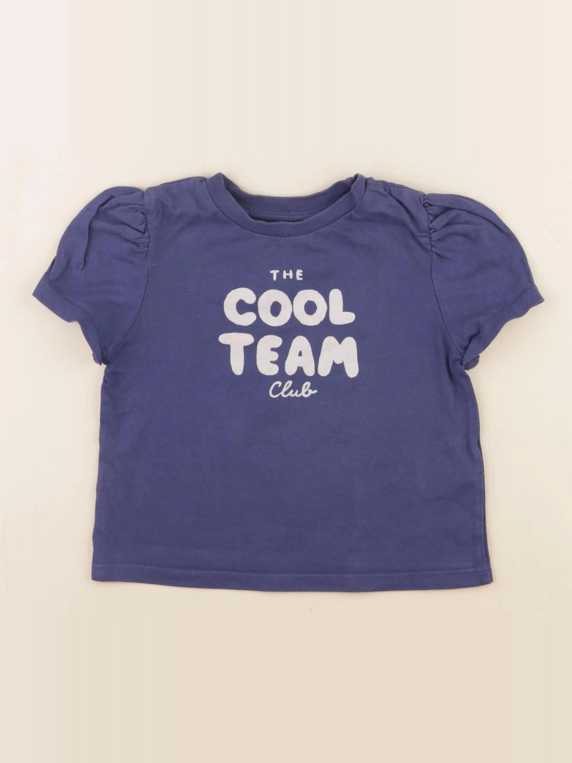 Cyrillus - tee-shirt bleu - 4 ans