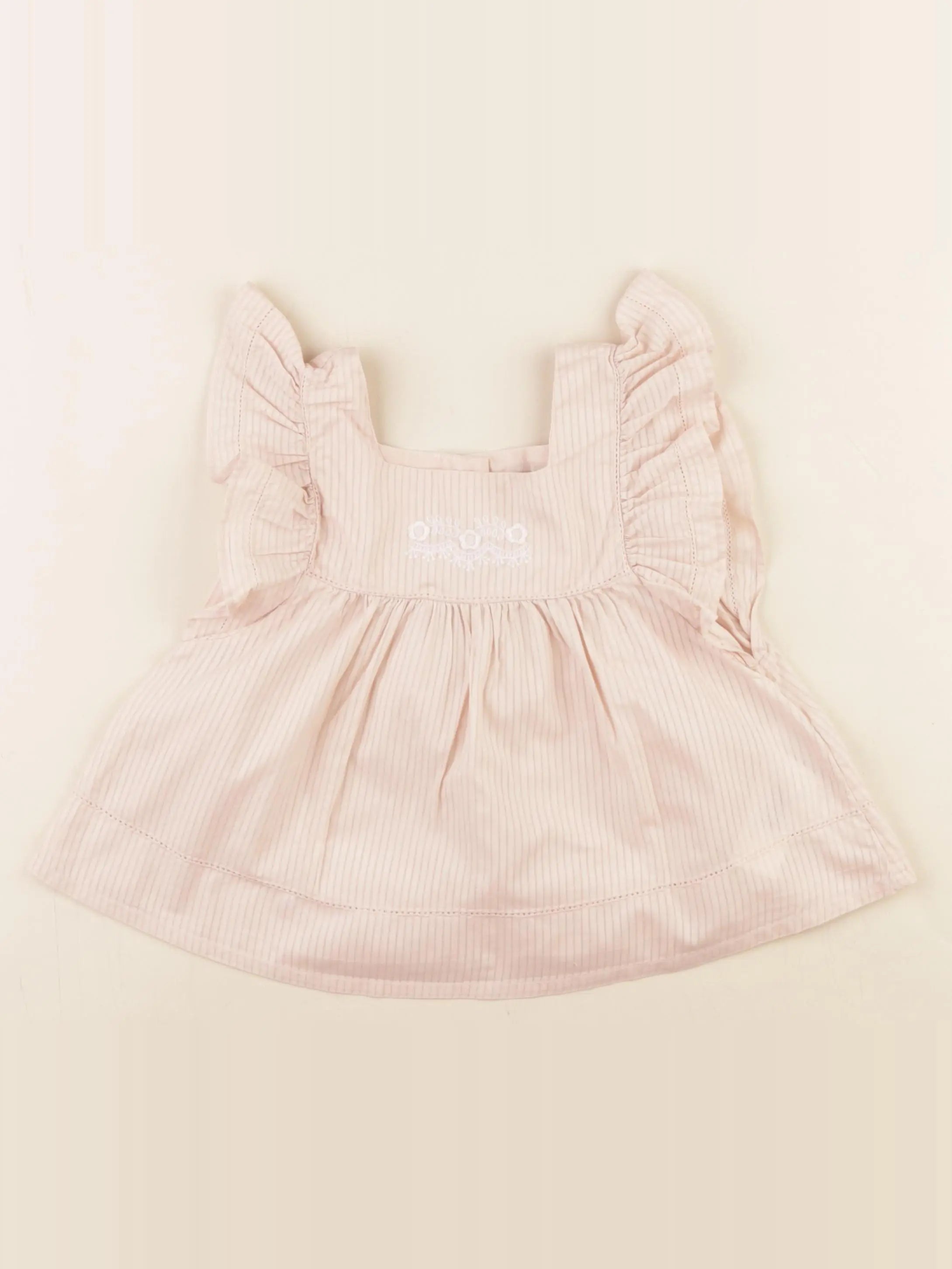 Cyrillus - blouse rose - 4 ans