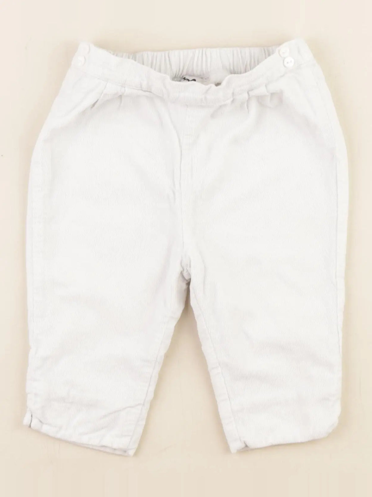 Cyrillus - pantalon blanc - 9 mois