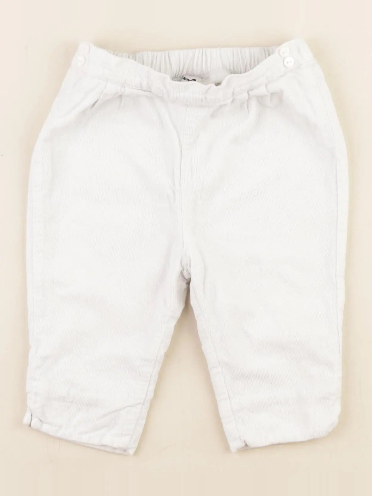Cyrillus - pantalon blanc - 9 mois