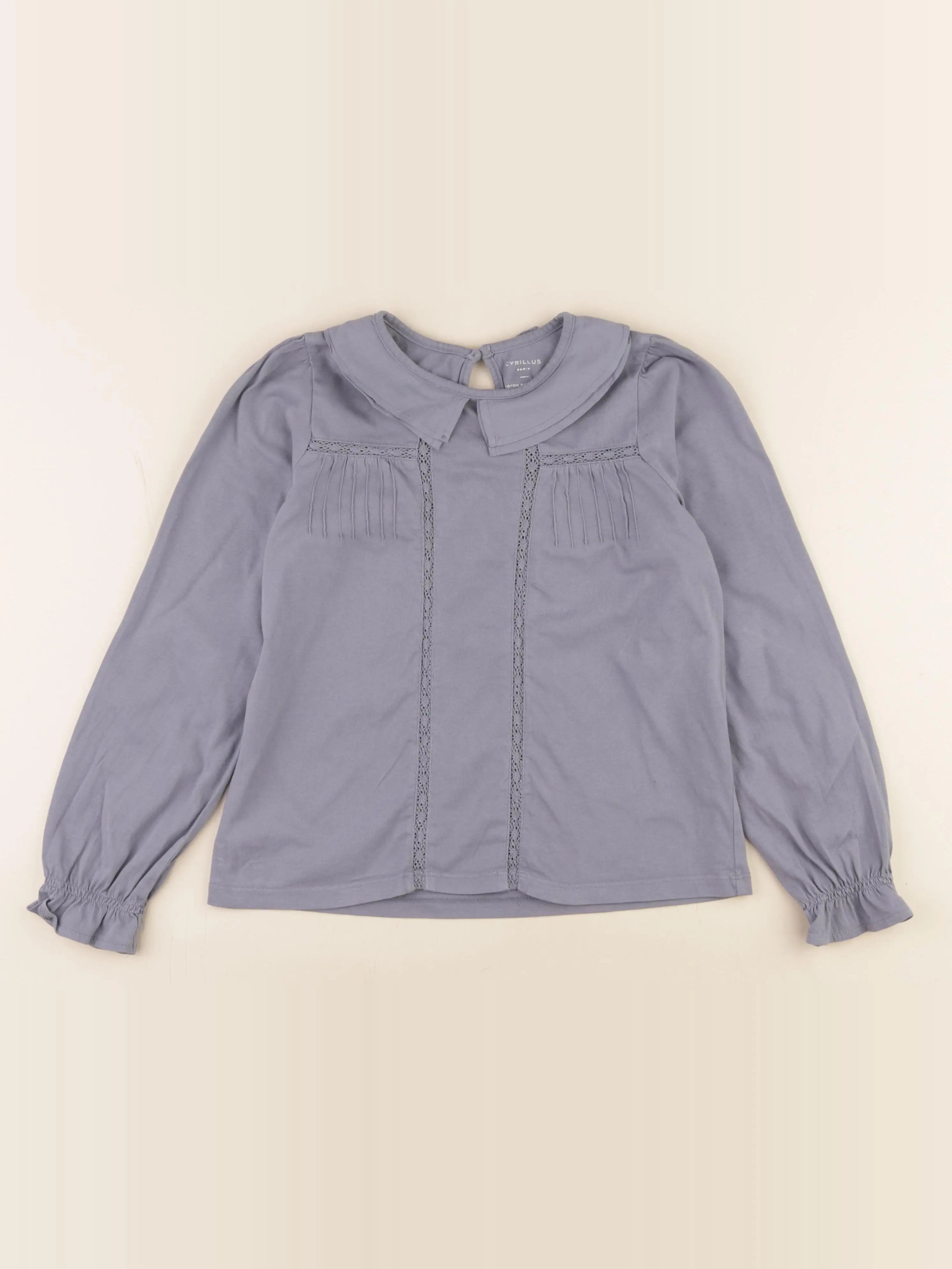 Cyrillus - tee-shirt bleu - 10 ans