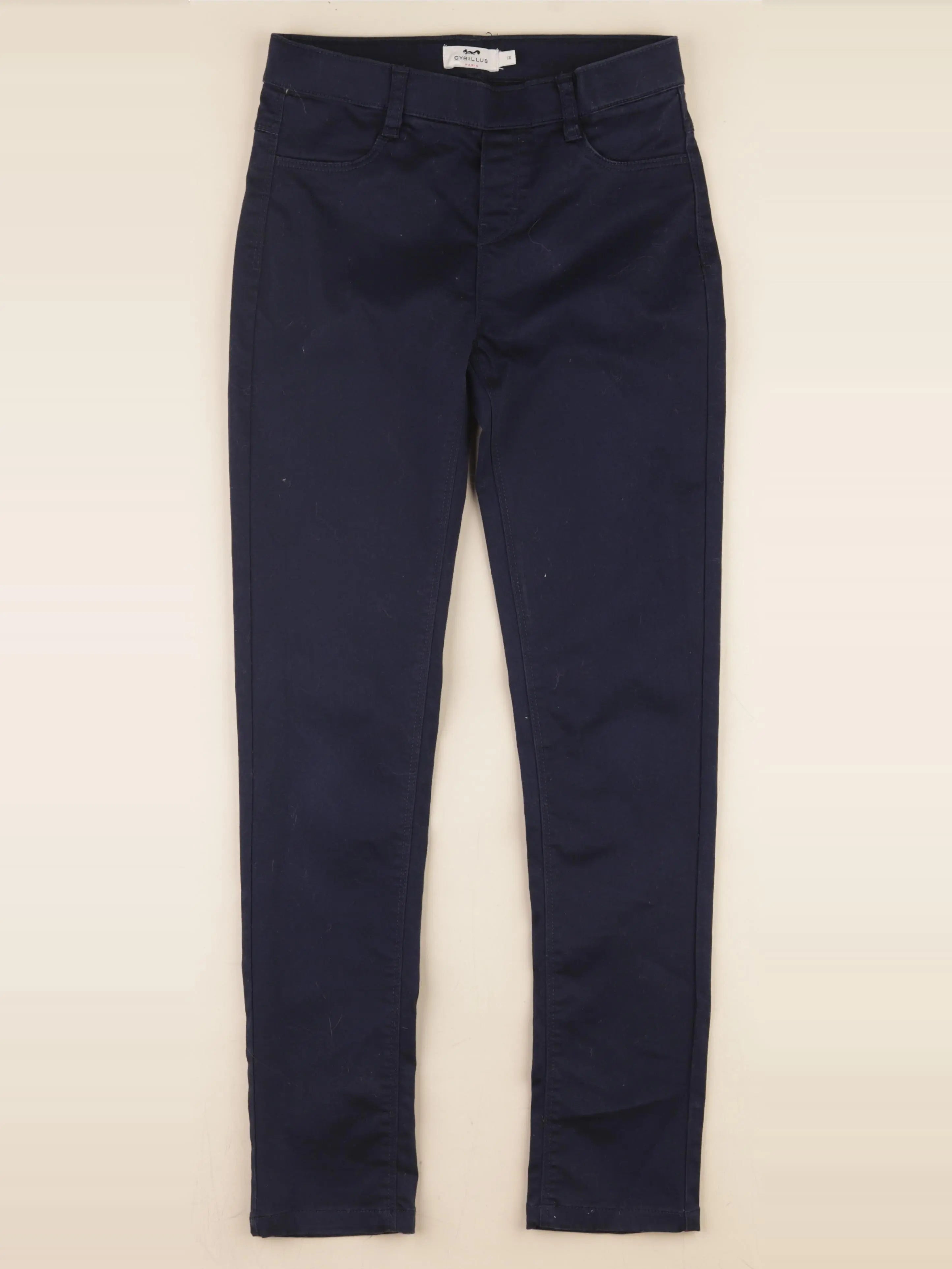 Cyrillus - jegging bleu - 12 ans