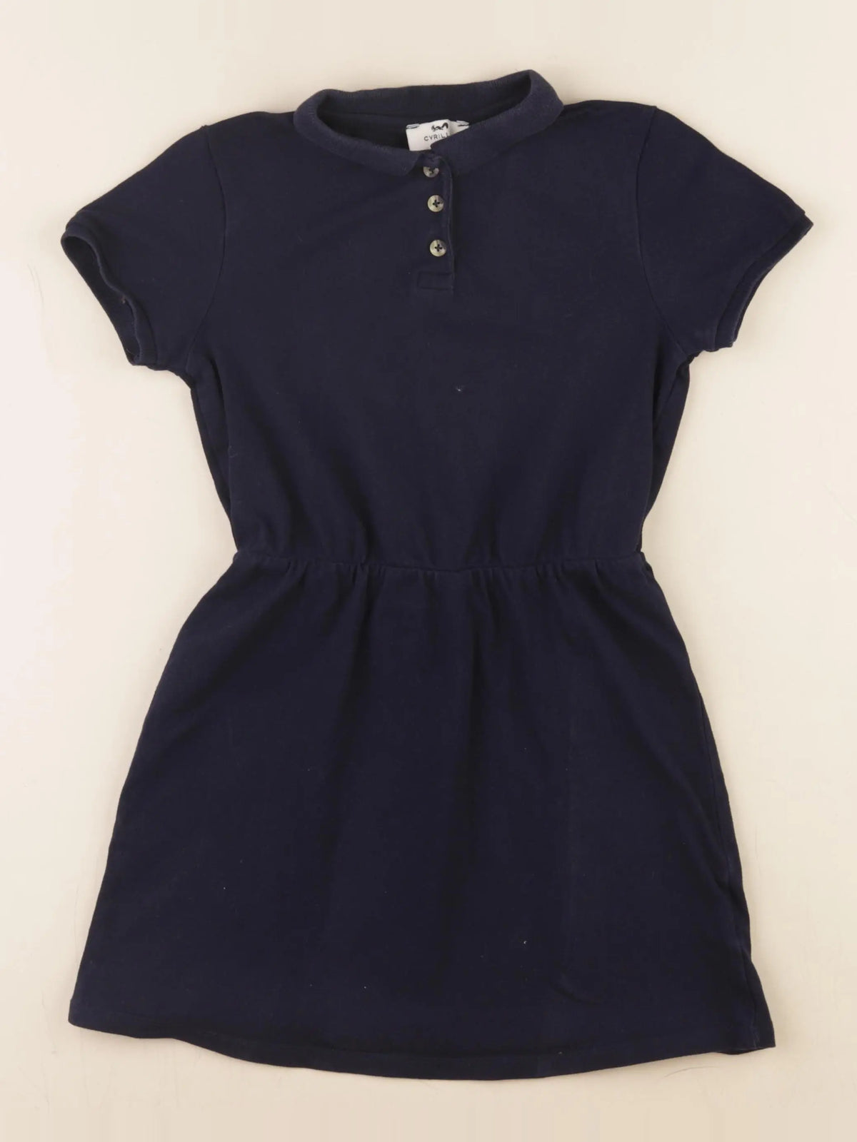 Cyrillus - robe bleu - 8 ans