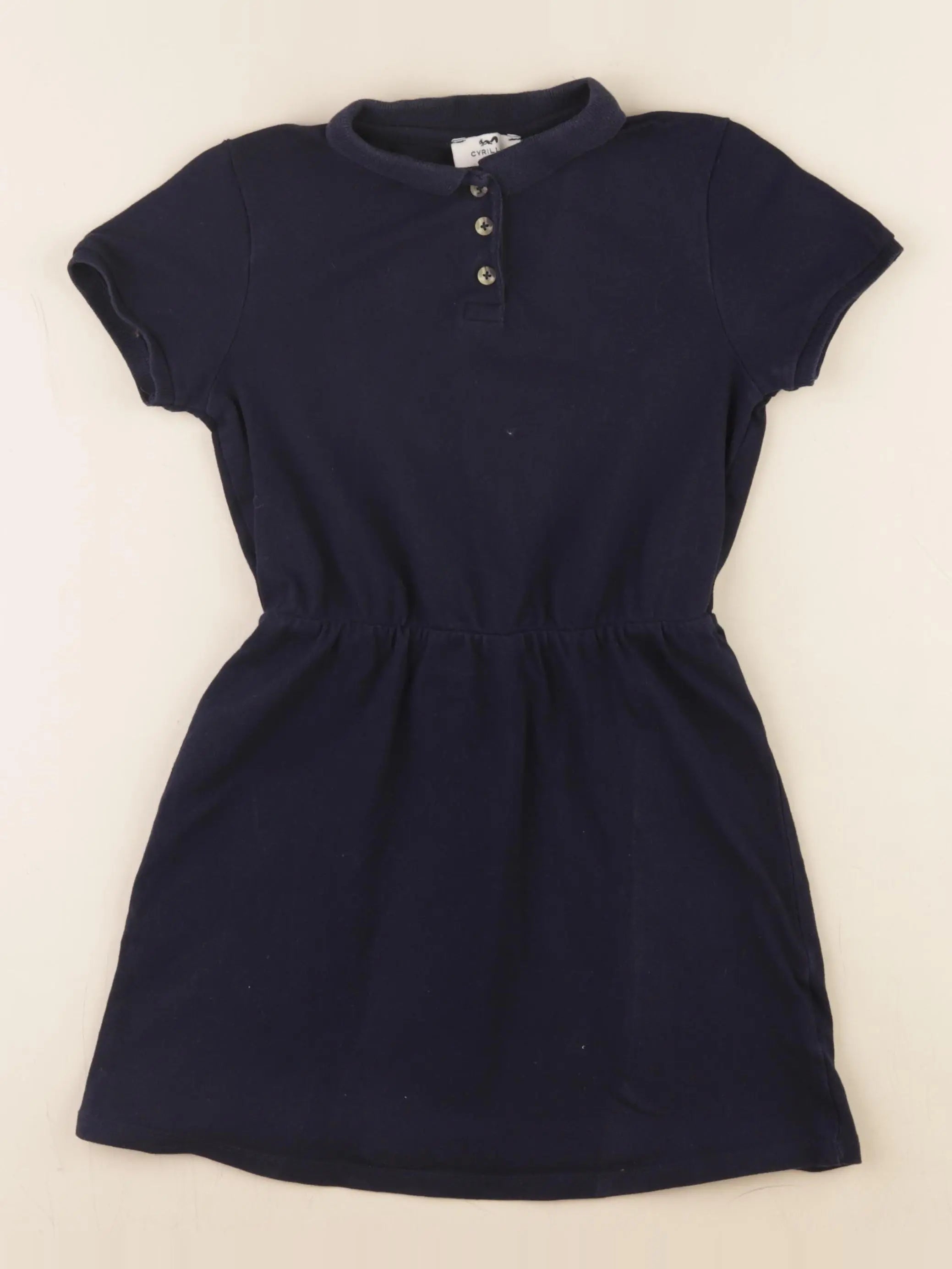 Cyrillus - robe bleu - 8 ans