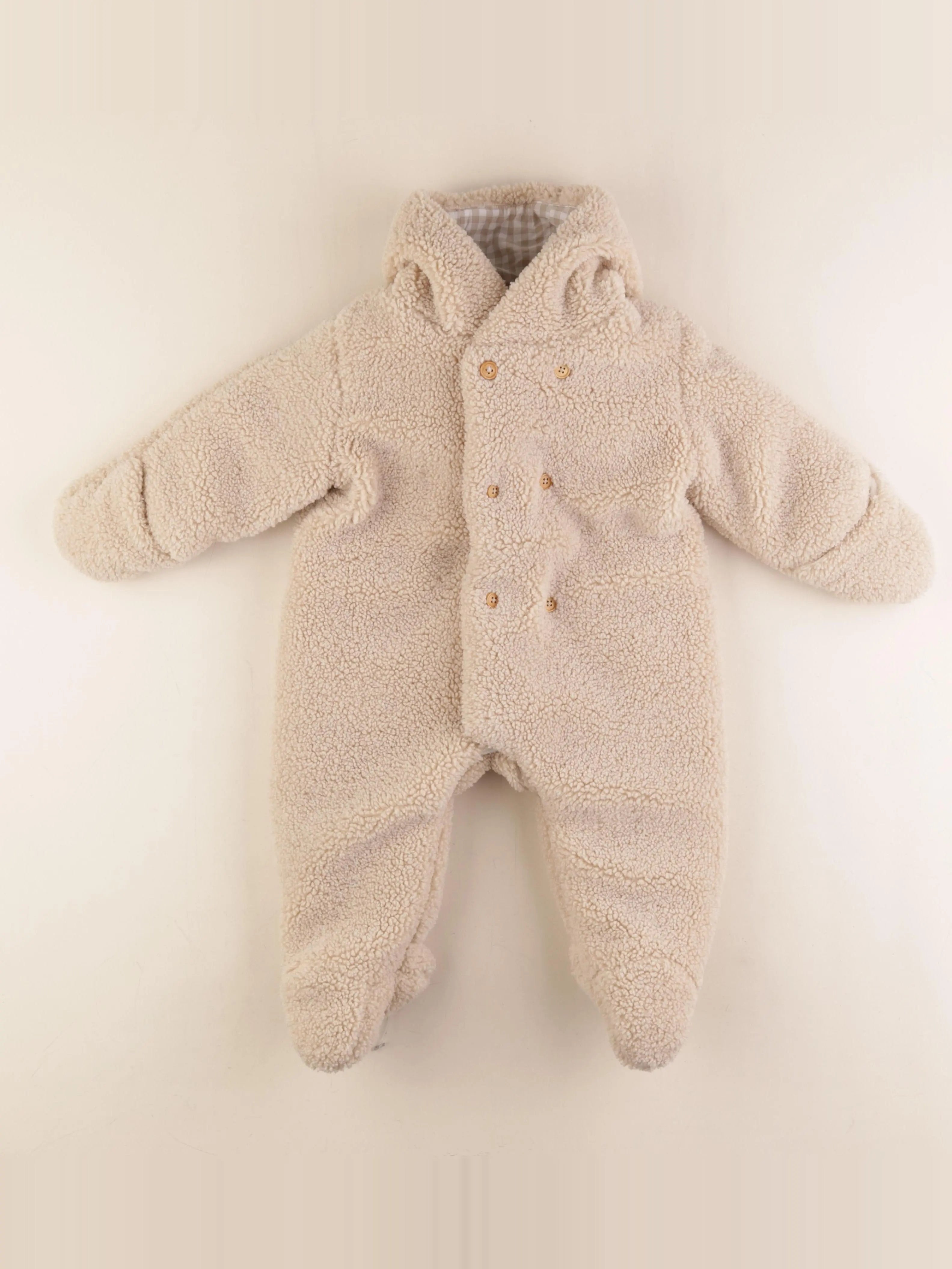 Cyrillus - combi-pilote marron - 12 mois