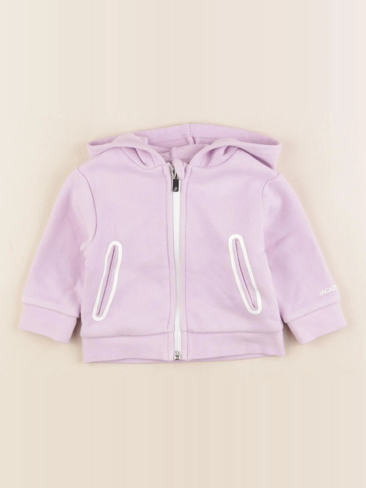Jacadi - sweat violet - 6 mois