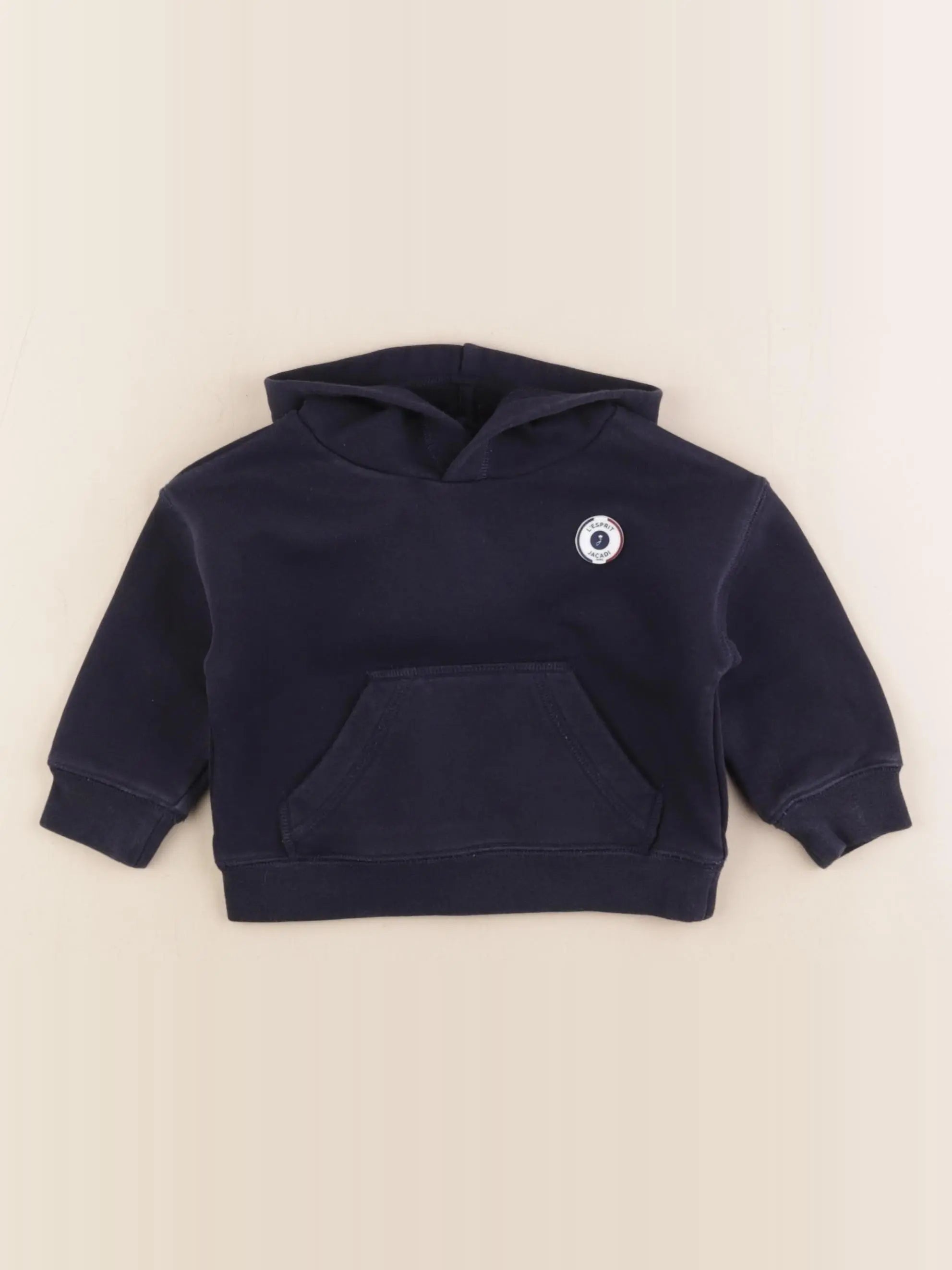 Jacadi - sweat bleu - 12 mois