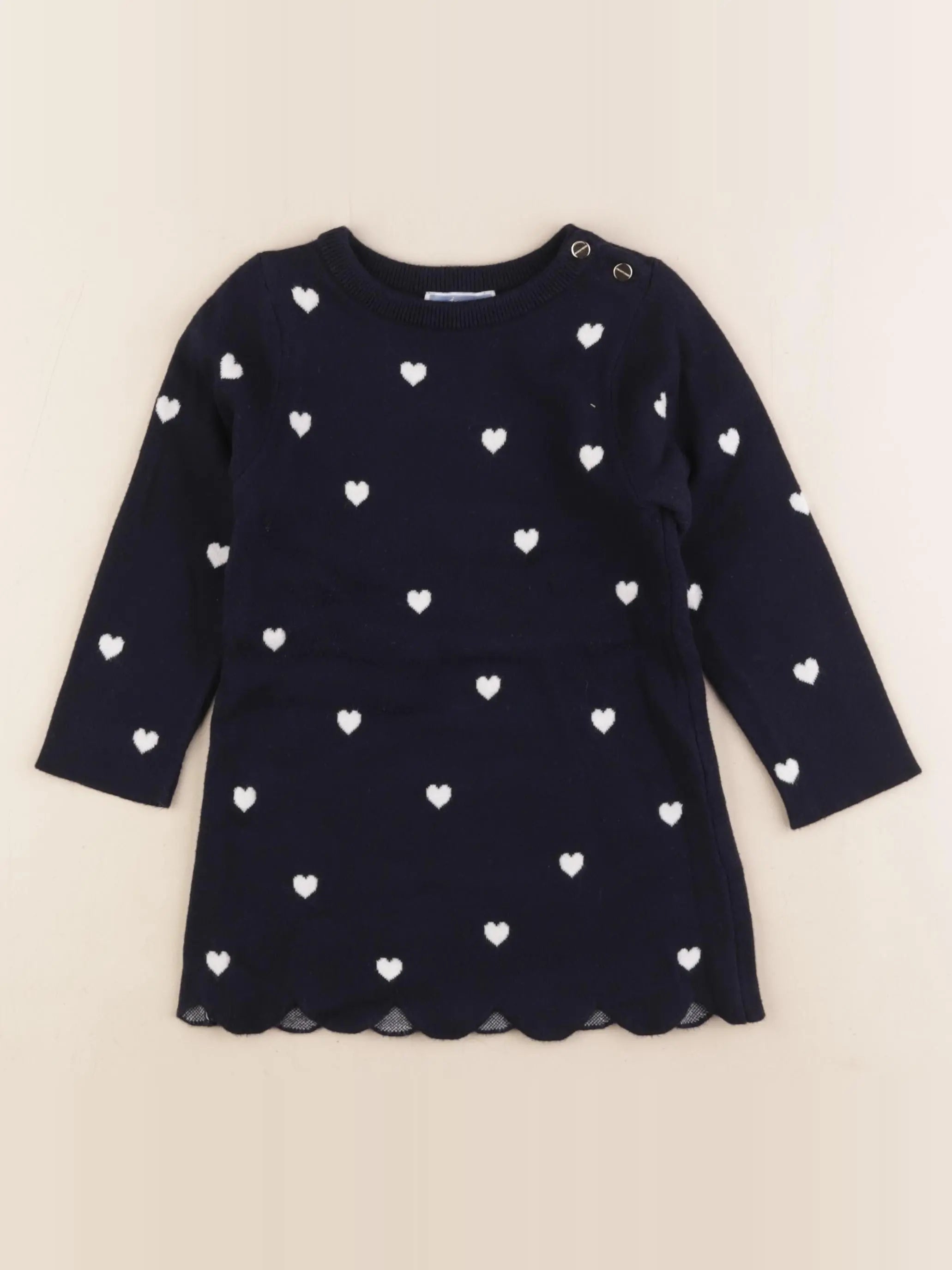 Jacadi - robe bleu - 24 mois
