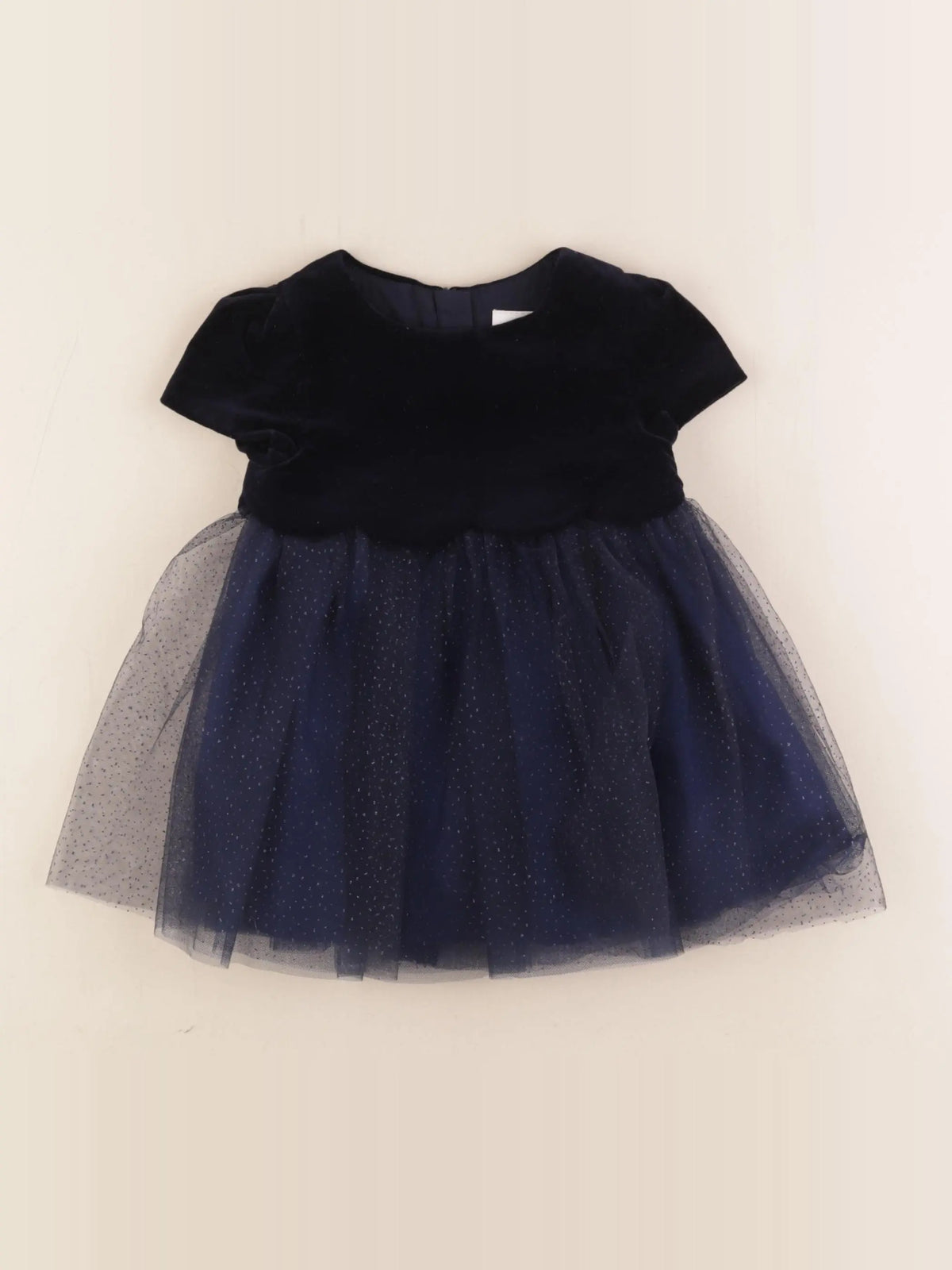 Jacadi - robe bleu - 12 mois