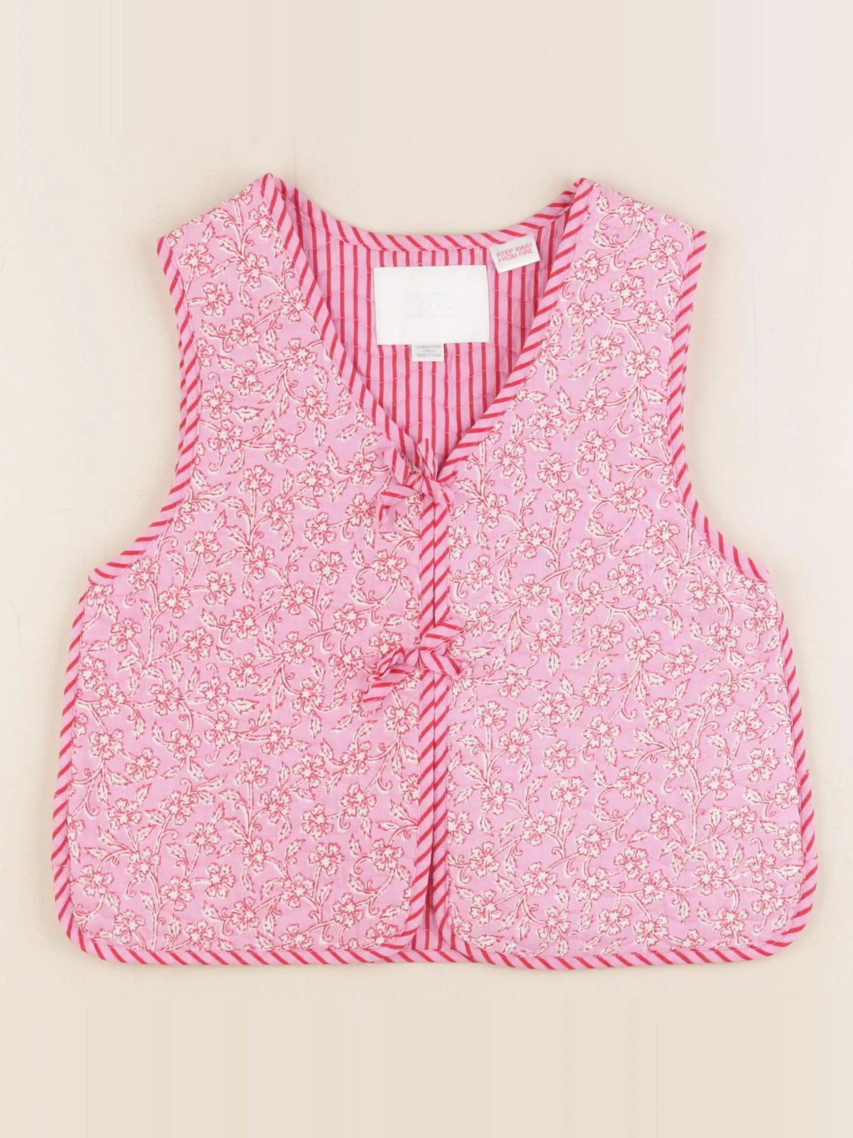 Zara - gilet rose, rouge - 5 ans