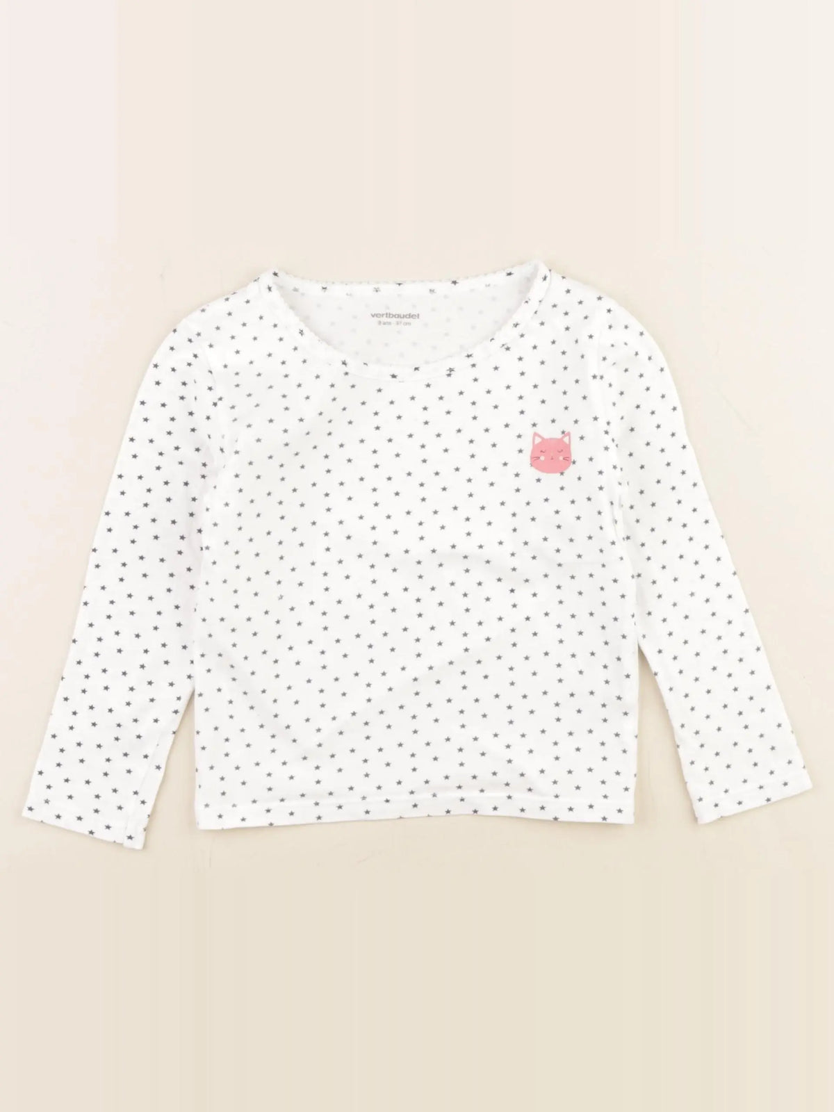 Vertbaudet - maillot de corps blanc - 3 ans