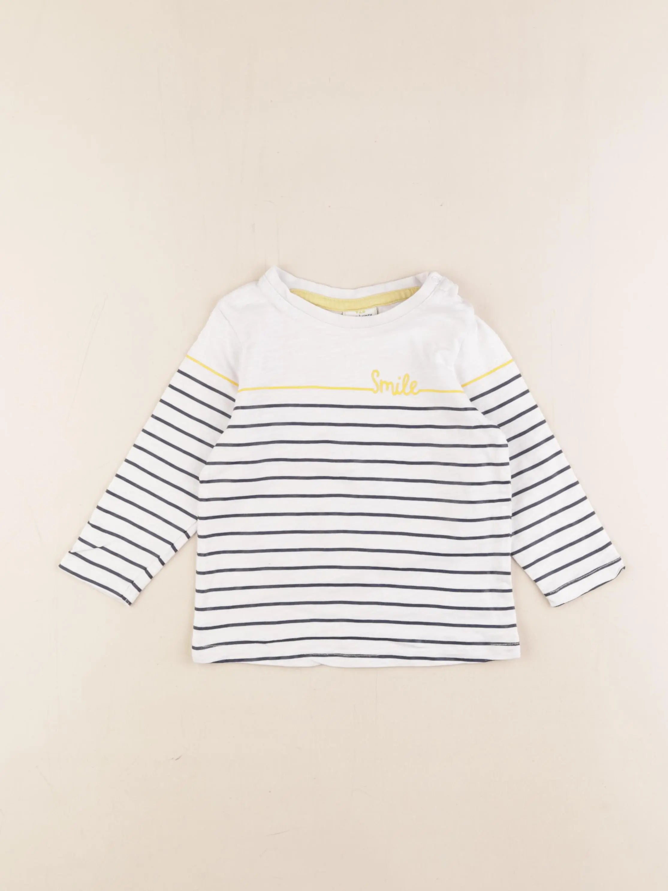 Tape à l'oeil - tee-shirt blanc - 18 mois