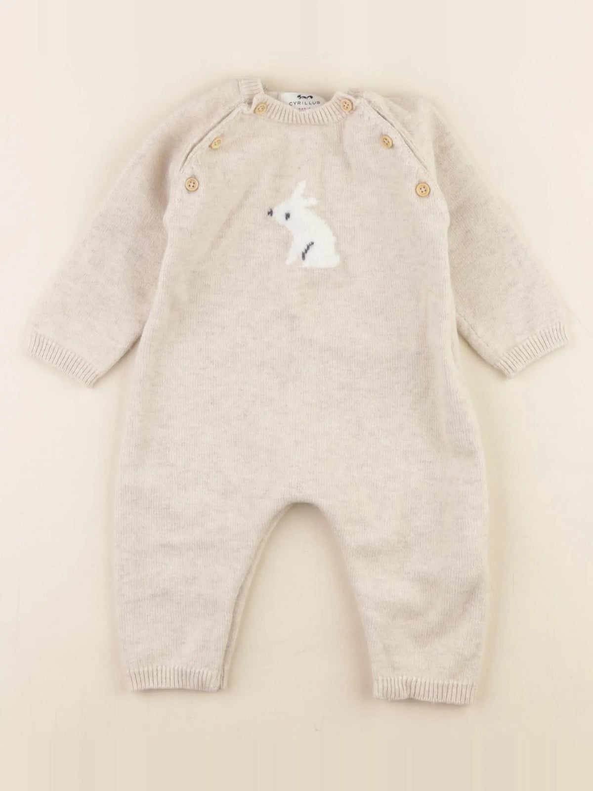 Cyrillus - combinaison beige - 6 mois