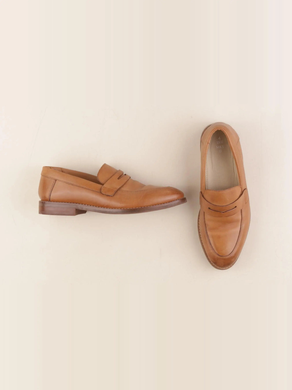 Marks & Spencer  - mocassins marron - pointure 37