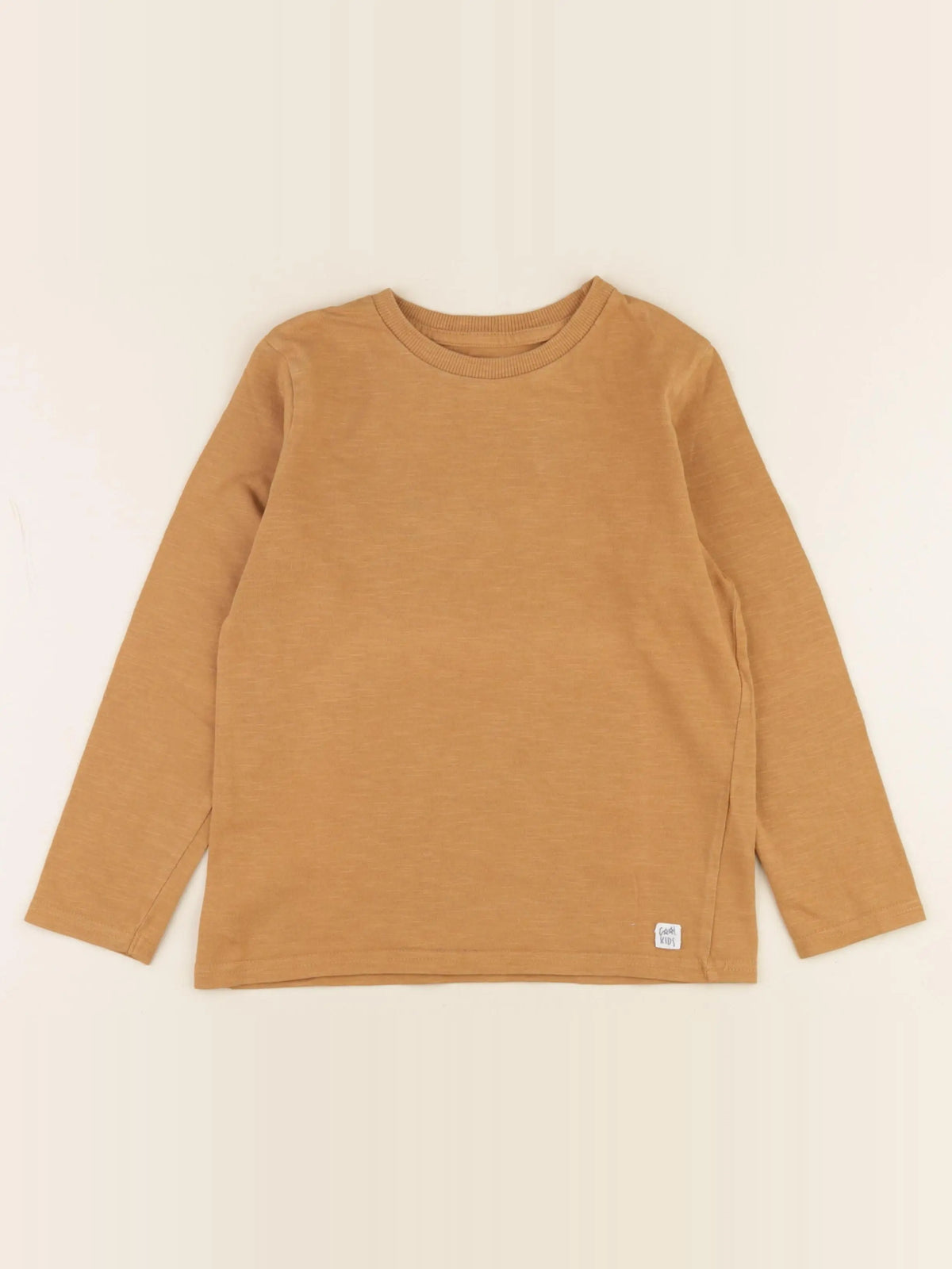 Vertbaudet - tee-shirt marron - 8 ans