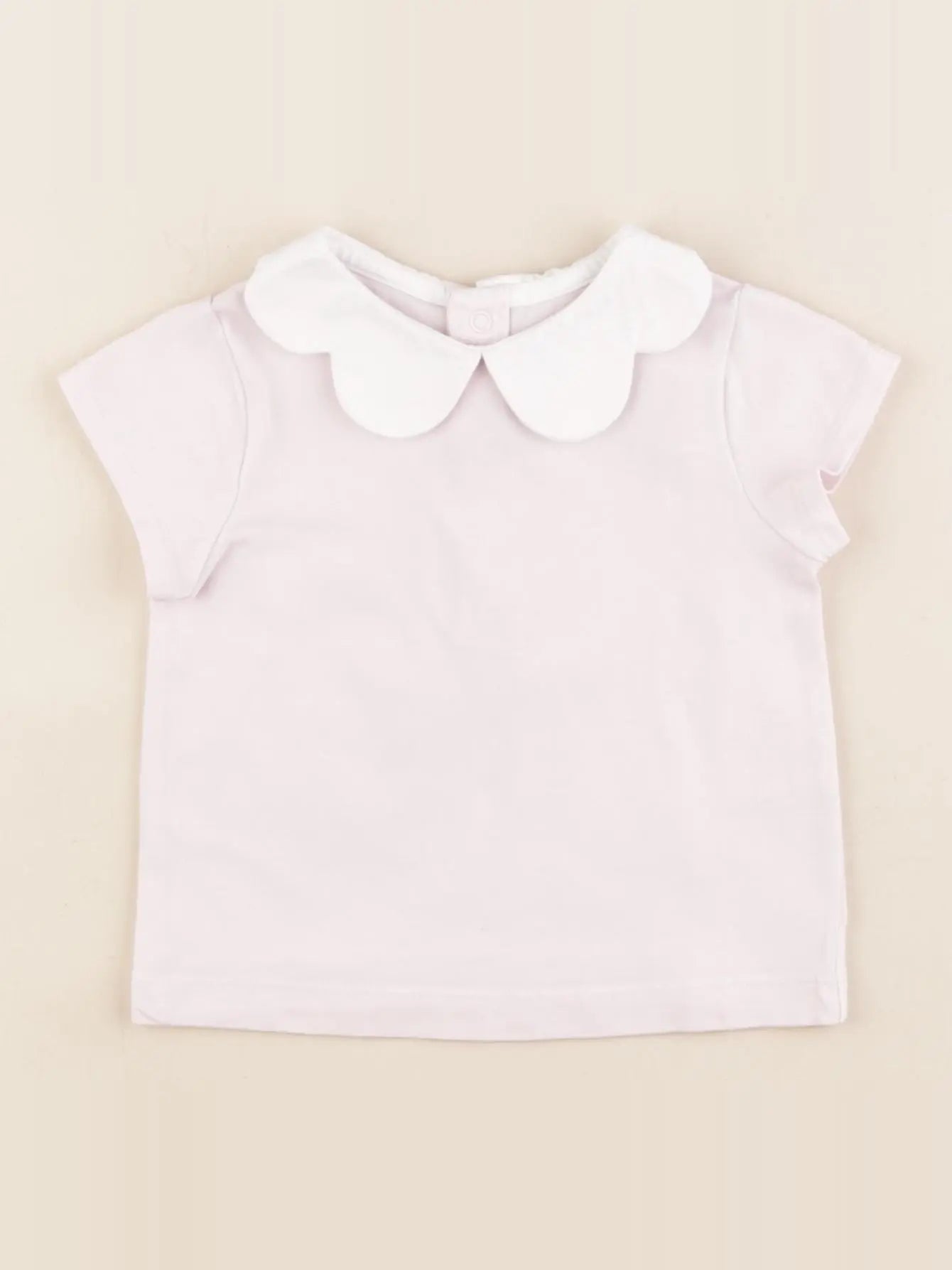 Jacadi - tee-shirt rose - 12 mois