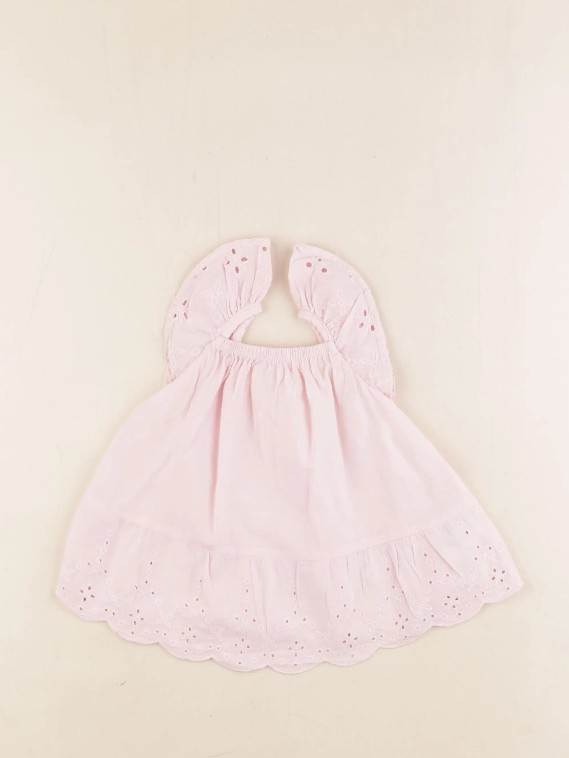 H&M - blouse rose - 9/12 mois